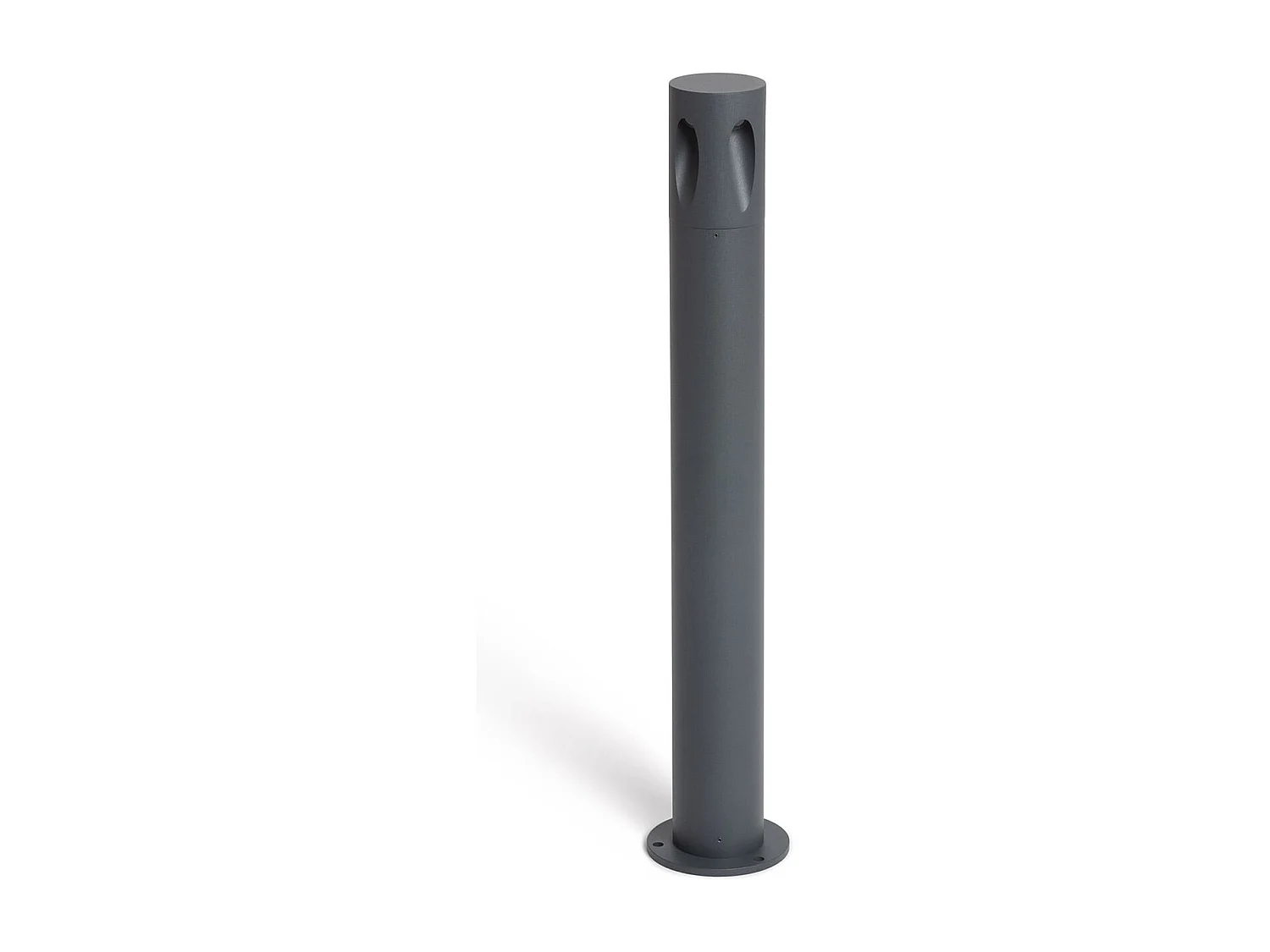 Balise Extérieure LED 5W 60cm sur Pied en Saillie Daryl Anthracite