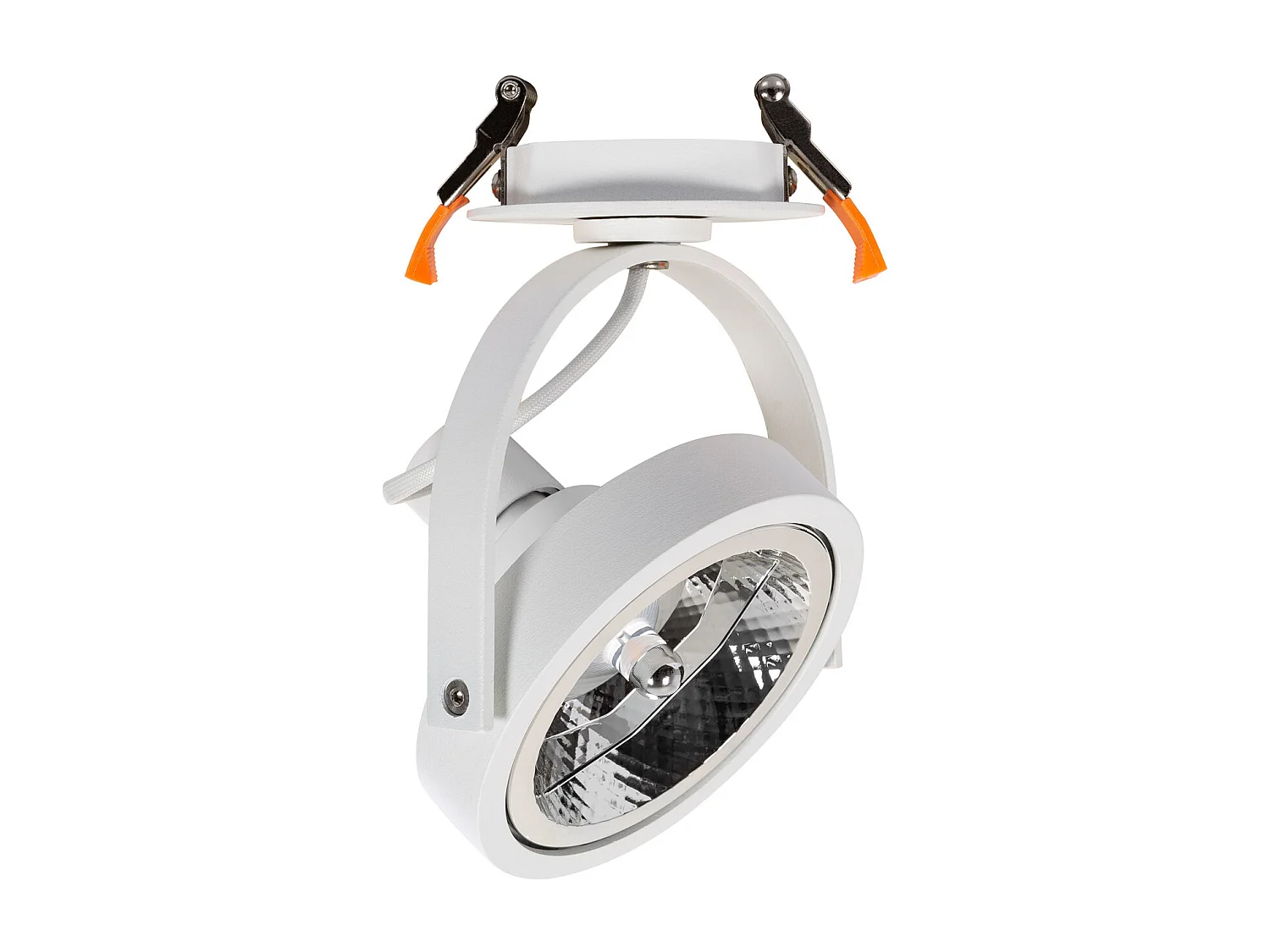 Spot Downlight LED 12W AR111 Coupe Ø 80 mm No Flicker 3000K Blanc chaud