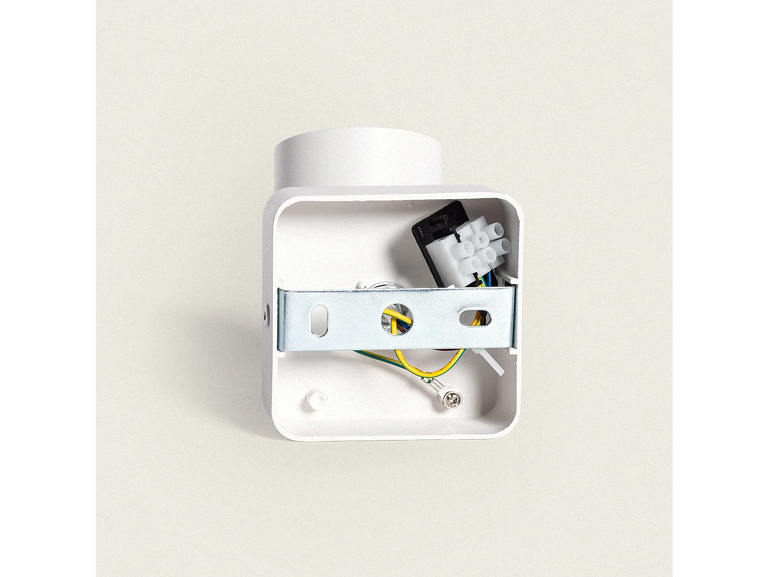 Plafonnier Orientable Cora 1 Spot Blanc Blanc