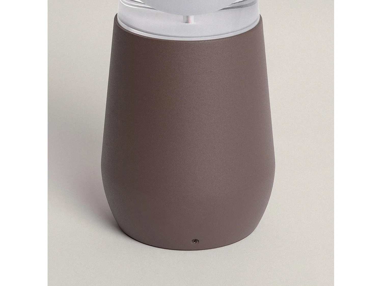 Baliza Exterior LED 9W Superficie Pie 30cm Dareh Óxido