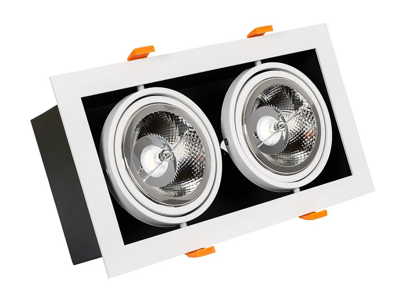 Spot Downlight LED 30W Kardan AR111 Coupe 325x165 mm 4000K Blanc neutre