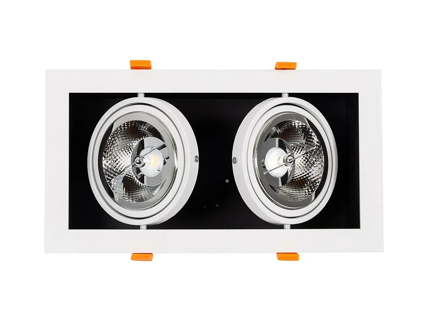 Spot Downlight LED 30W Kardan AR111 Coupe 325x165 mm 4000K Blanc neutre