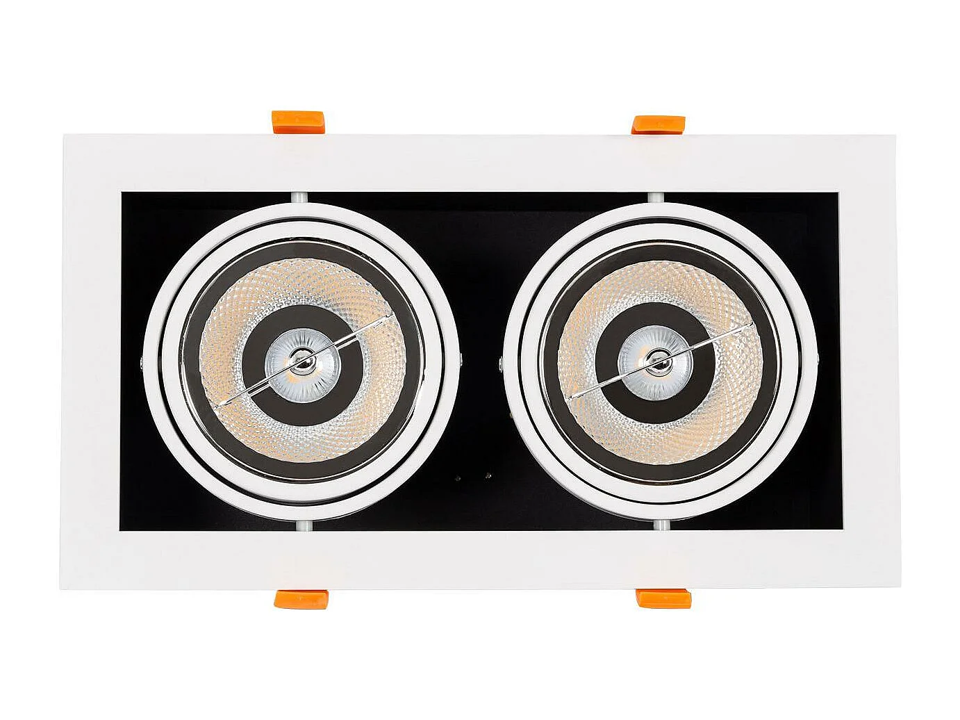 Spot Downlight LED 30W Kardan AR111 Coupe 325x165 mm 4000K Blanc neutre