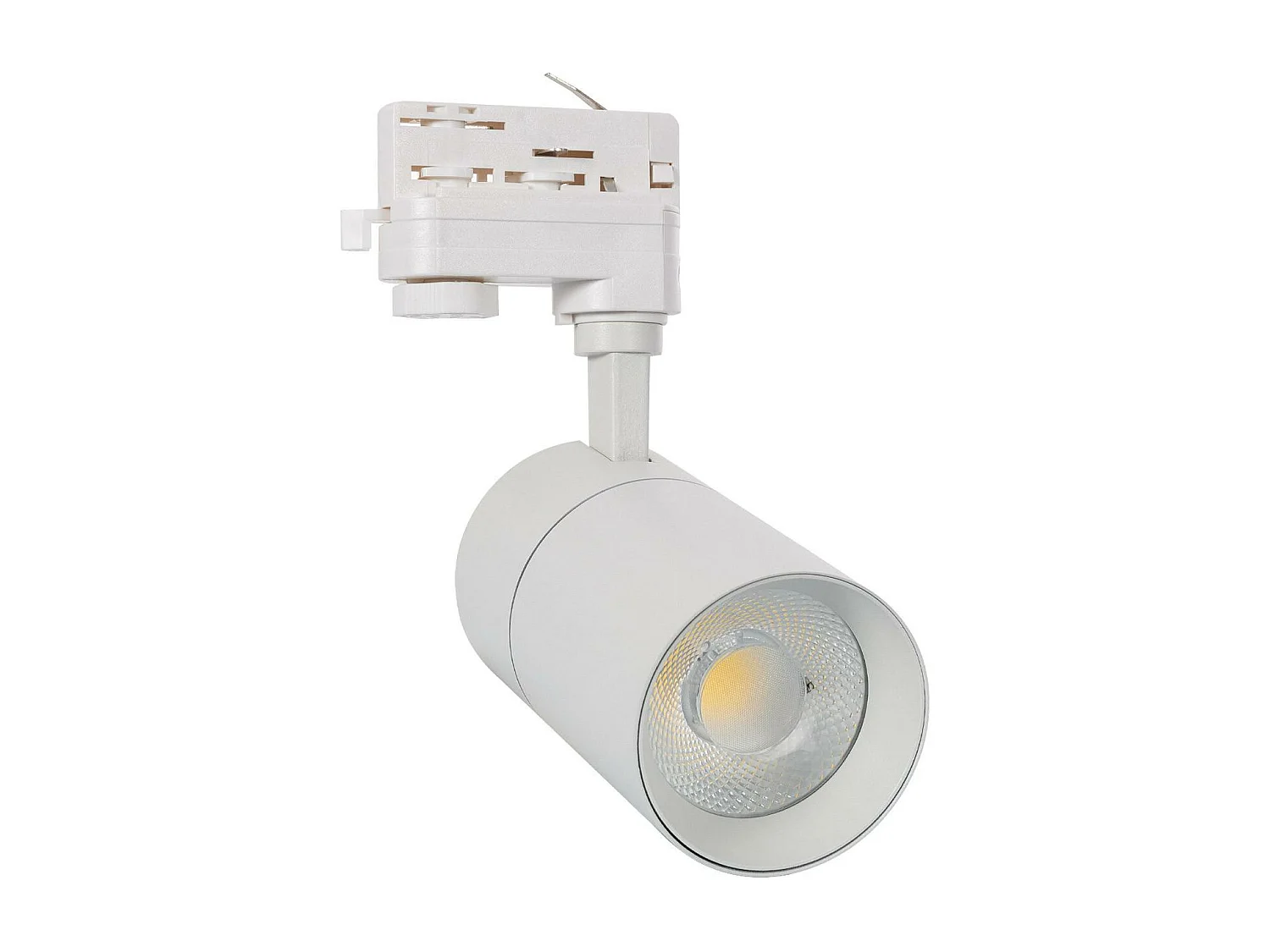 Spot LED sur Rail Triphasé 20W Mallet Dimmable Blanc  5000K Blanc froid