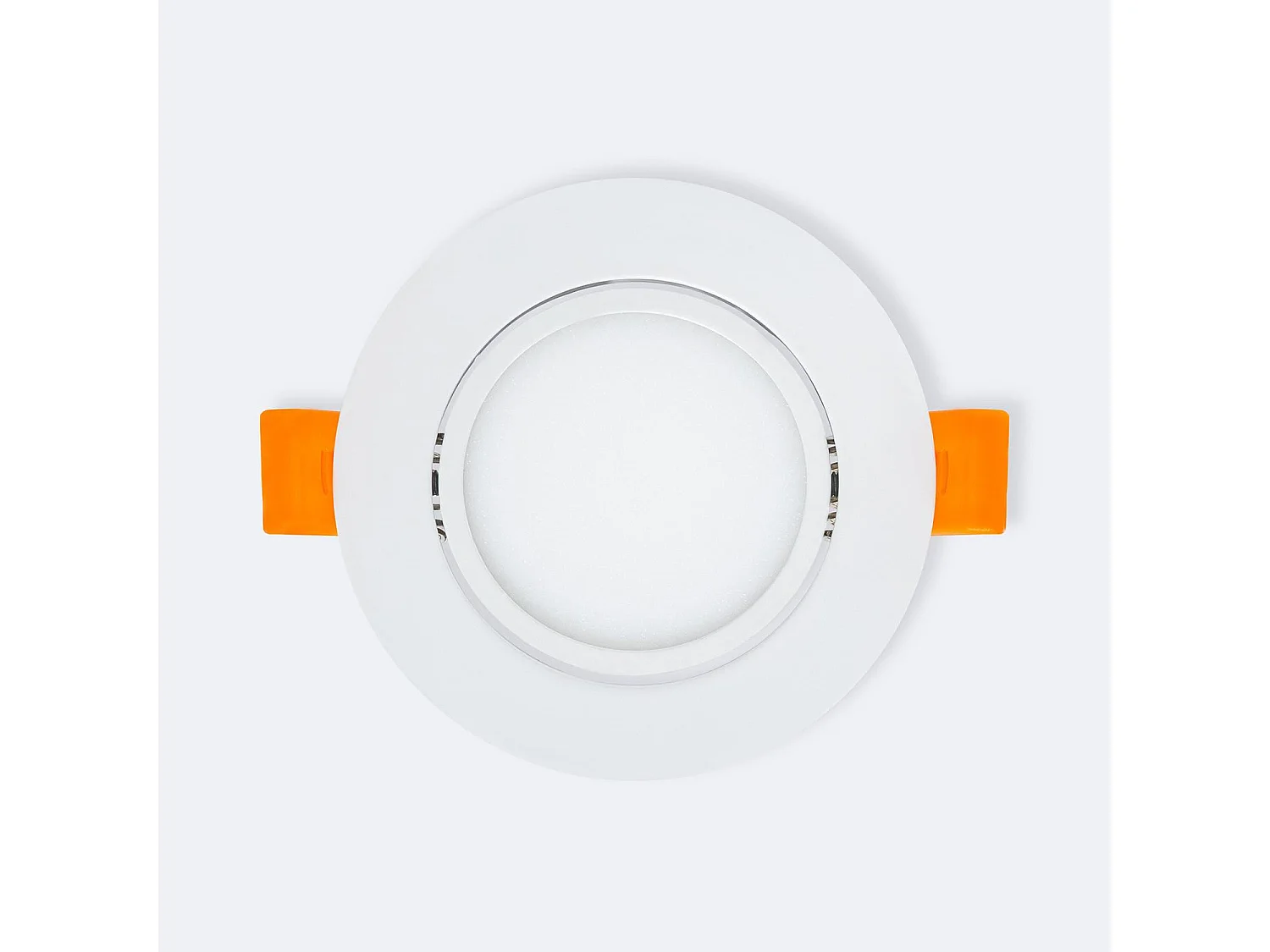 Downlight LED 6W Circular Direccionable Corte Ø 70 mm IP44 2700K Blanco Cálido