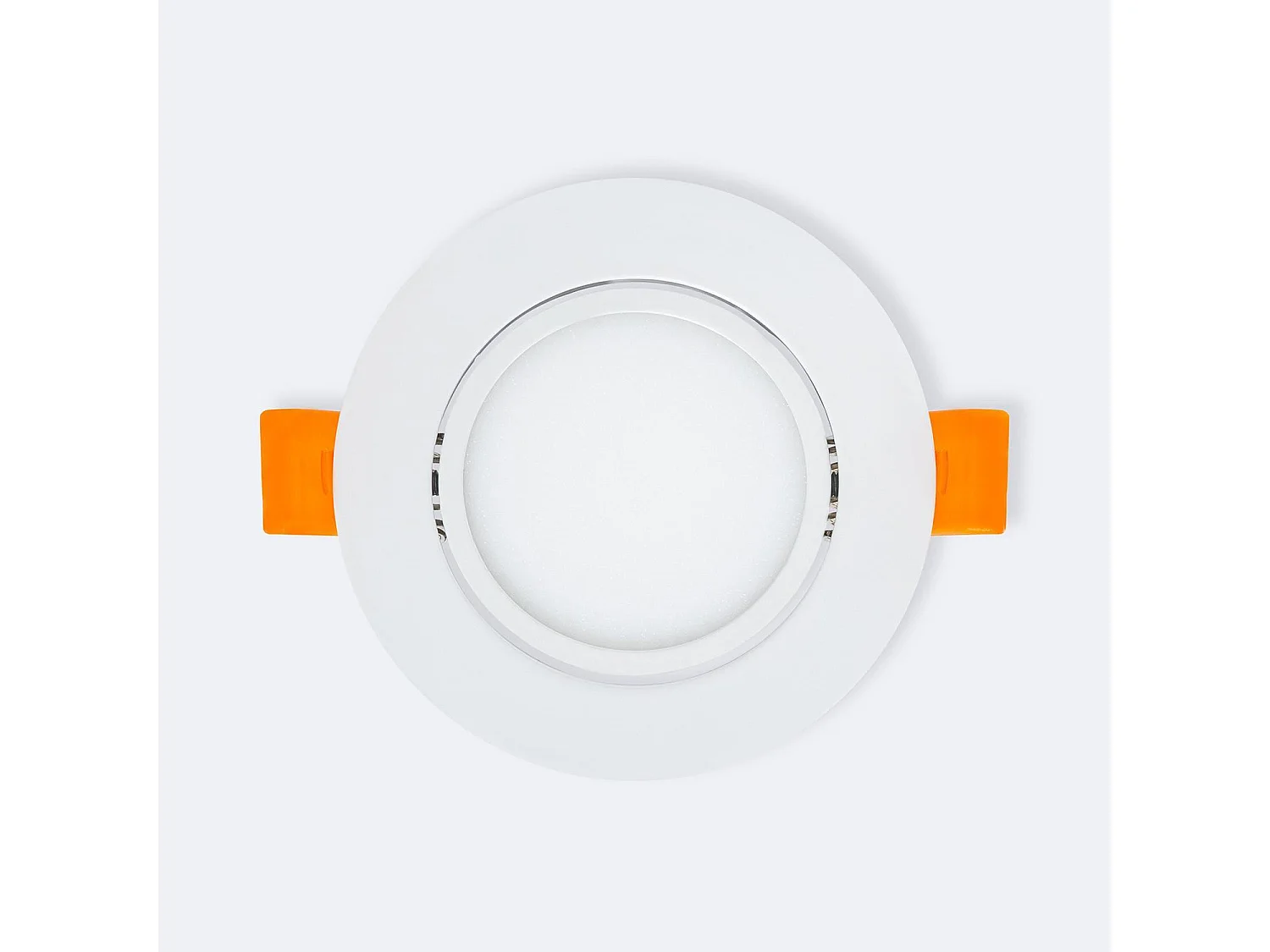 Downlight LED 6W Circular Direccionable Corte Ø 70 mm IP44 2700K Blanco Cálido