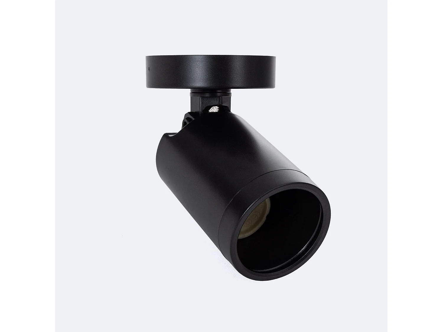 Spot à Douille en Saillie Davos pour Ampoule GU10 / GU5.3 Noir