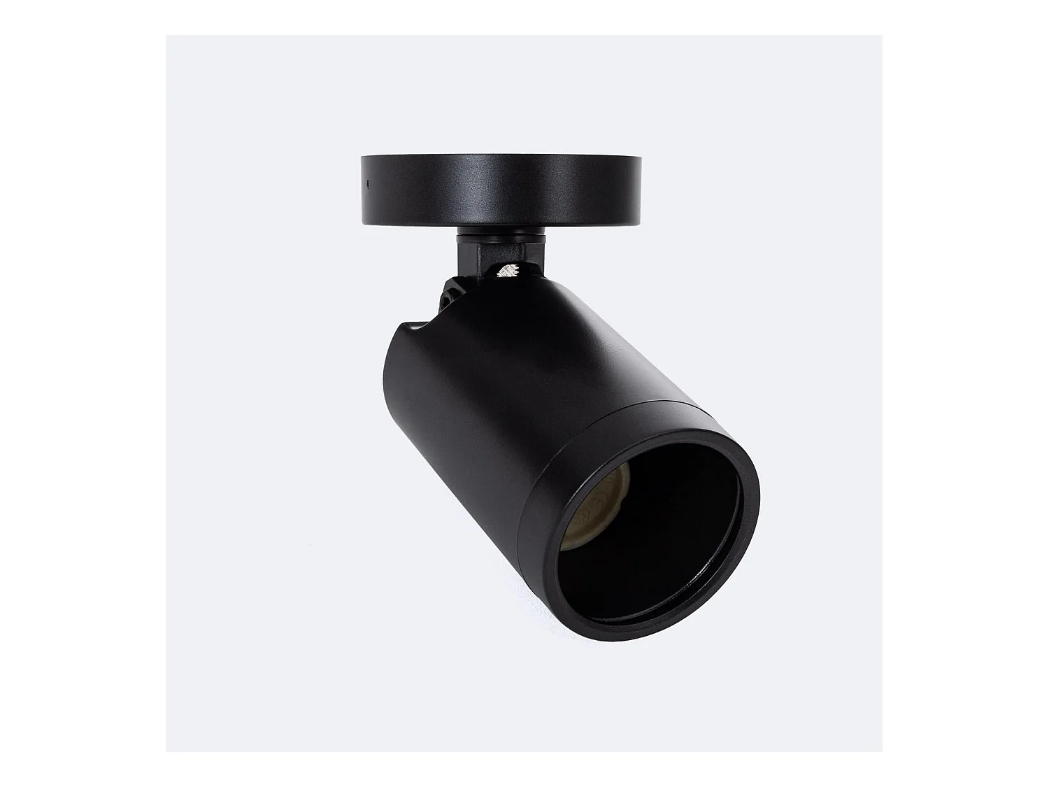 Spot à Douille en Saillie Davos pour Ampoule GU10 / GU5.3 Noir