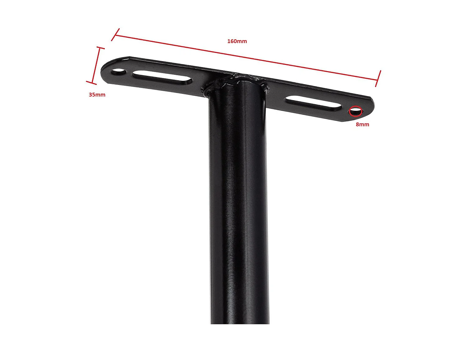 Support pour Projecteur LED Spécial Enseigne 500 mm