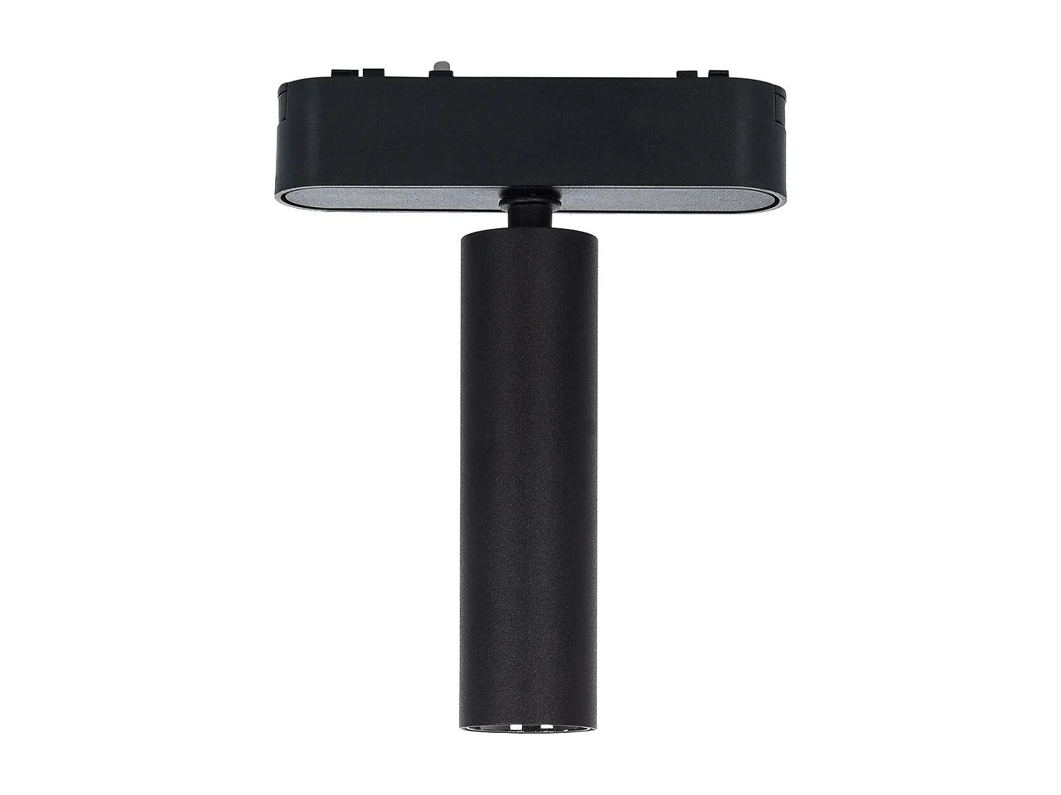 Spot LED sur Rail Magnétique 25mm Extra-Plat 7W 48V Noir 2700K Blanc chaud