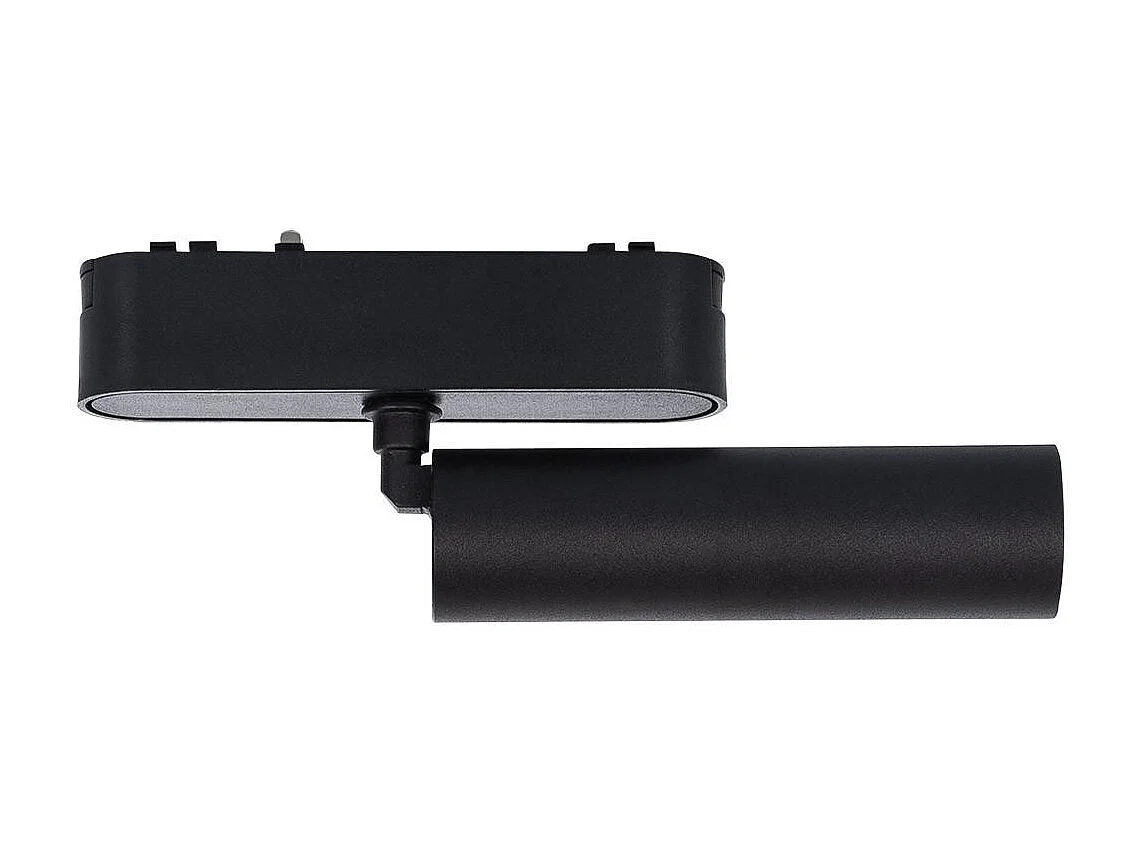 Spot LED sur Rail Magnétique 25mm Extra-Plat 7W 48V Noir 2700K Blanc chaud