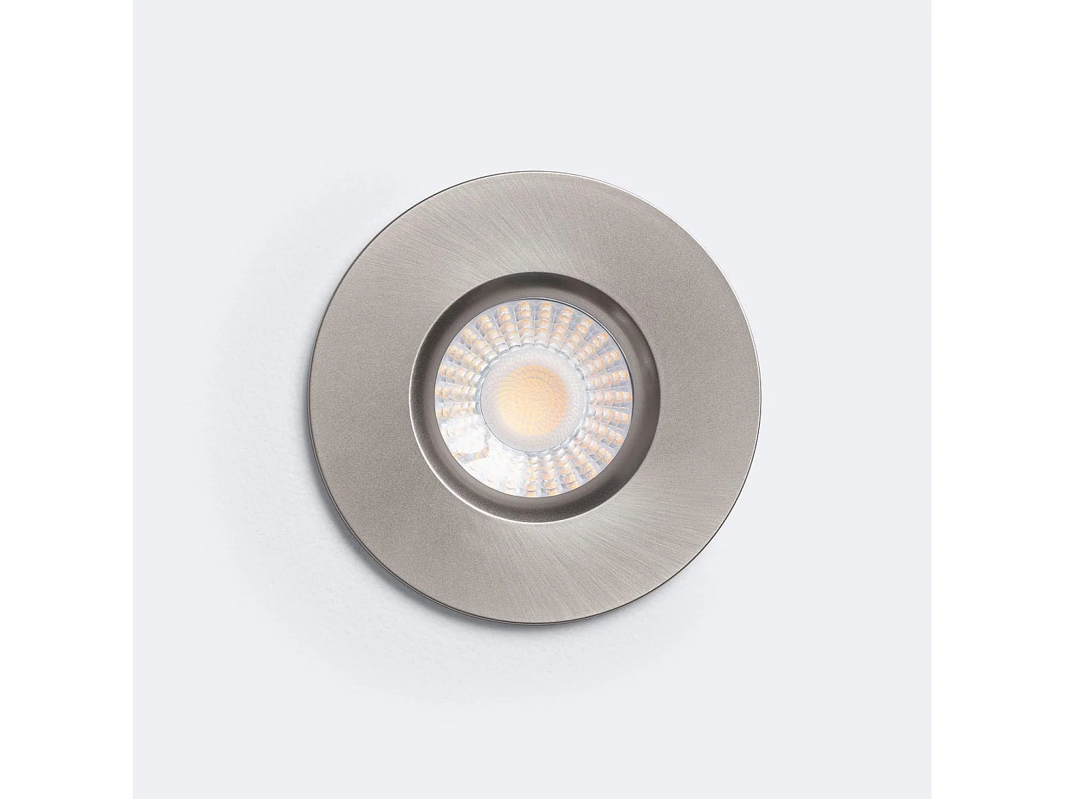 Foco Downlight LED 5-8W Ignífugo Circular Regulable IP65 Corte Ø 65 mm Design Blanco Seleccionable (Neutro-Frío)