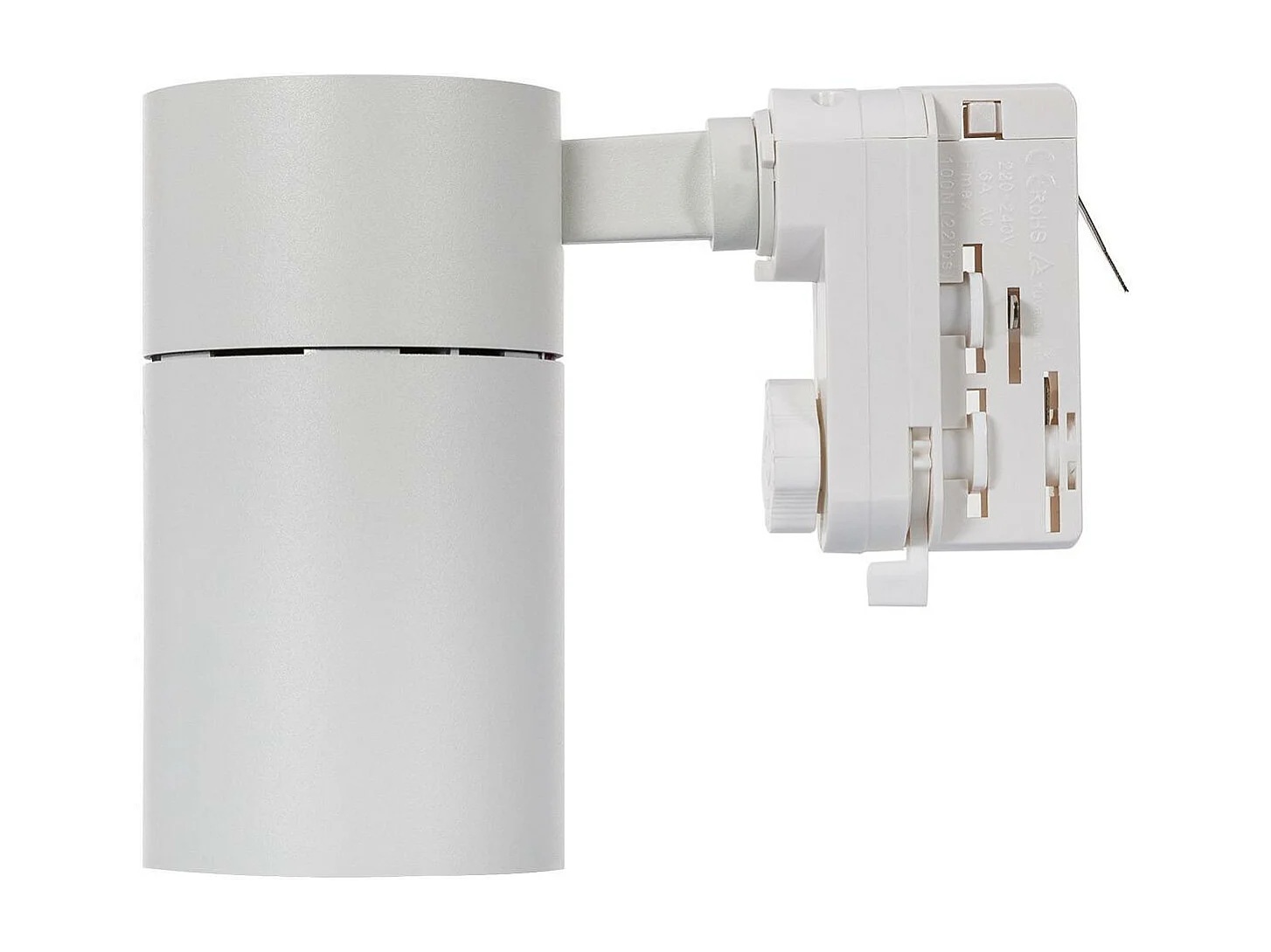 Spot LED sur Rail Triphasé 20W Onuba CCT Sélectionnable Noir Blanc