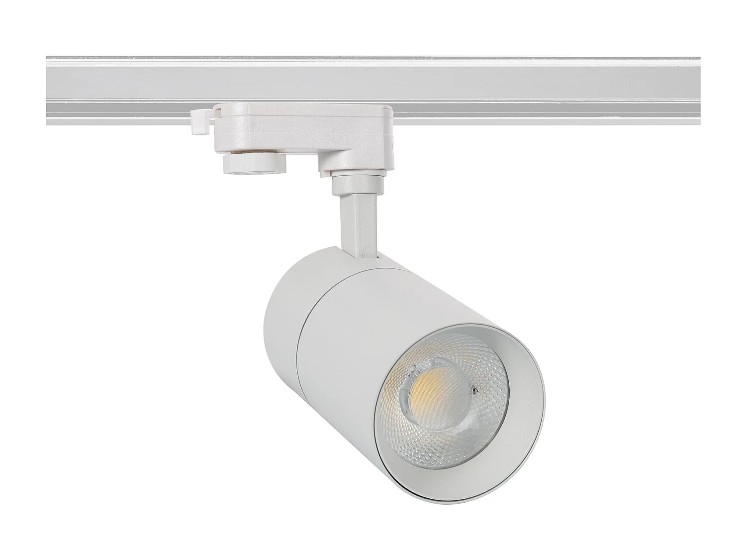 Spot LED sur Rail Triphasé 20W Onuba CCT Sélectionnable Noir Blanc