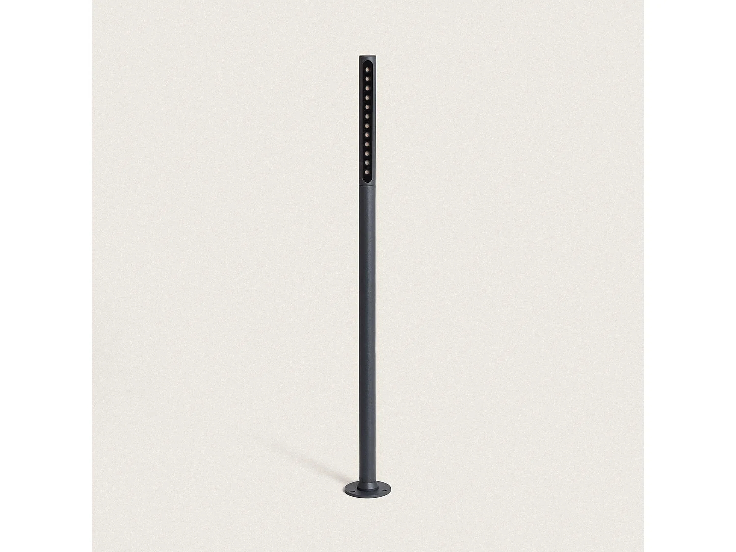 Balise Extérieure LED 9W sur Pied 80cm en Saillie Aidan  Rouille