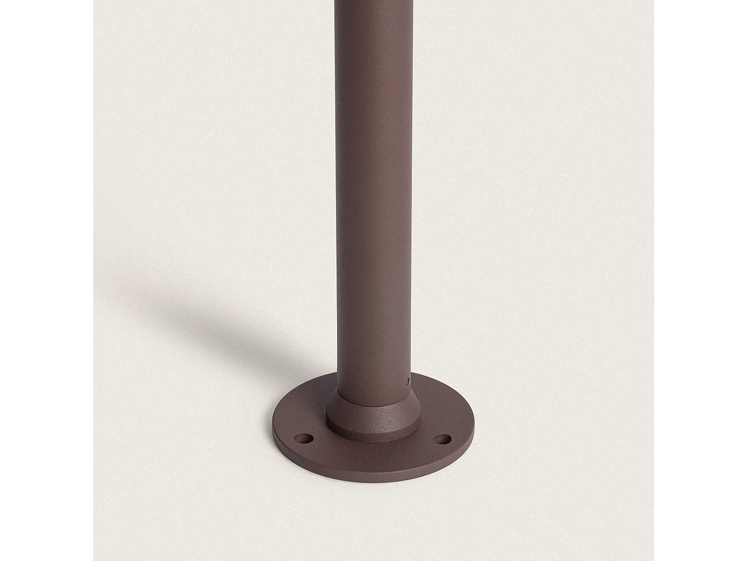 Balise Extérieure LED 9W sur Pied 80cm en Saillie Aidan  Rouille