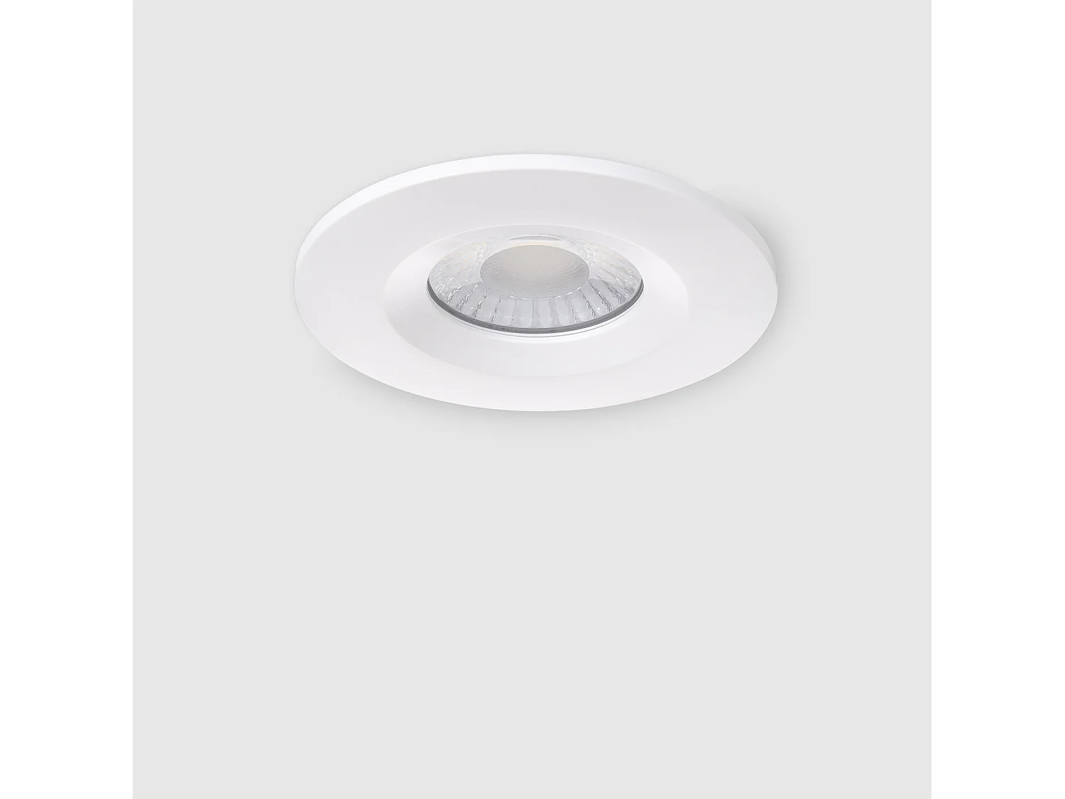 Spot Downlight Ignifuge LED 5-8W Rond Dimmable IP65 Coupe Ø 65 mm NF Sélectionnable (Neutre-Froid)
