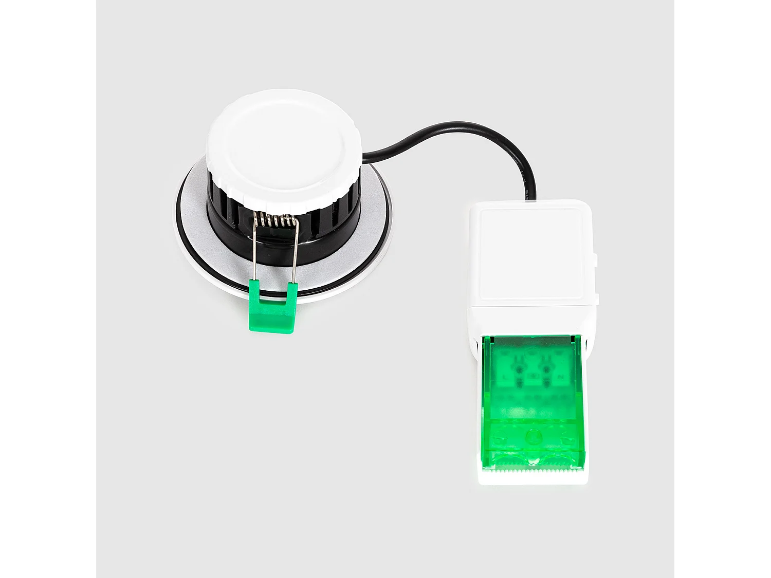 Spot Downlight Ignifuge LED 5-8W Rond Dimmable IP65 Coupe Ø 65 mm NF Sélectionnable (Neutre-Froid)