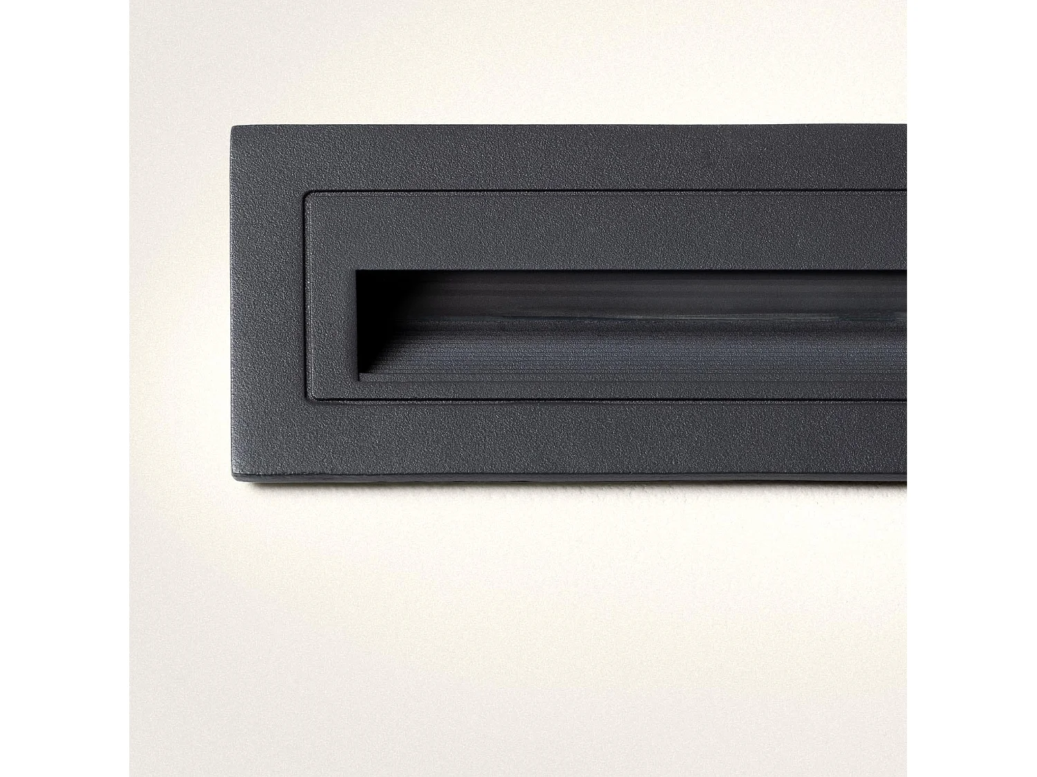 Balise Murale Extérieure LED 3W Encastrable Anthracite Path Anthracite