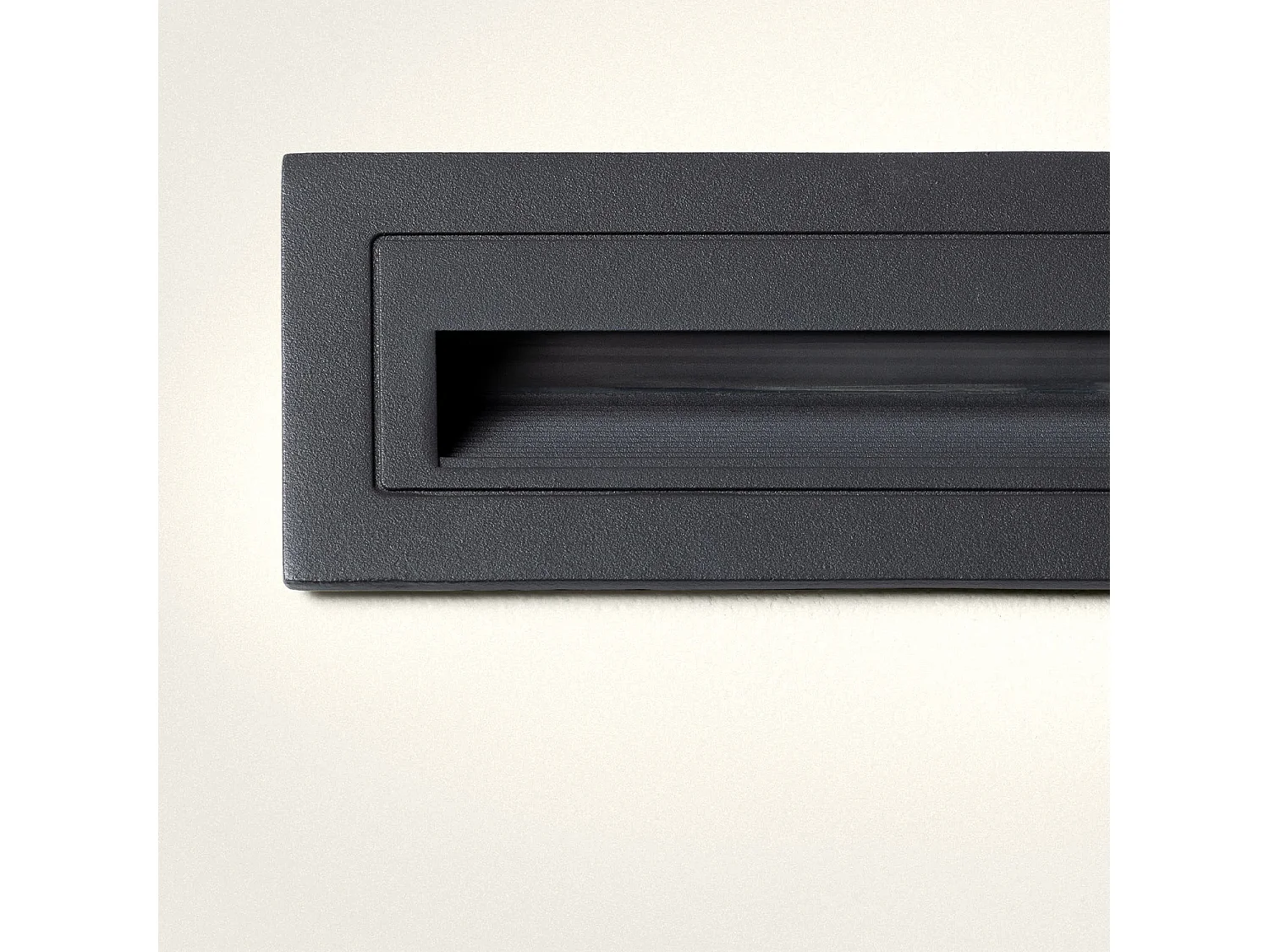 Balise Extérieure LED 3W Encastrable Murale Aluminium Anthracite Path Anthracite