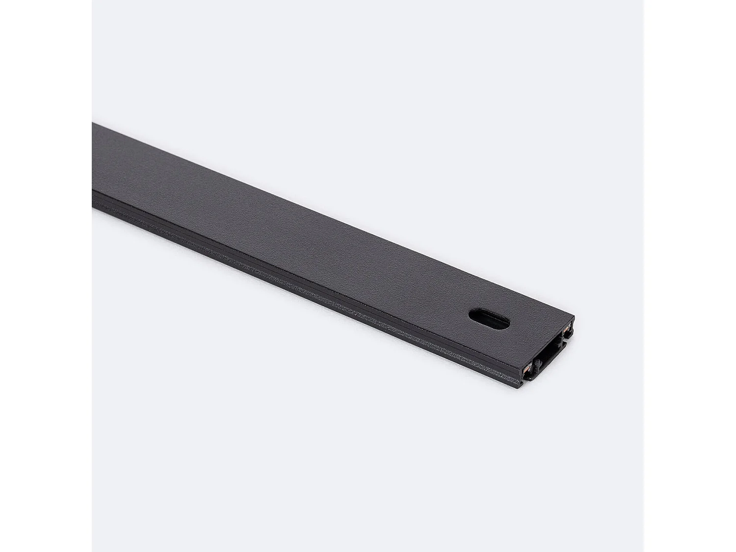 Rail Magnétique 25mm SuperSlim en Saillie 48V 2m Noir / Noir