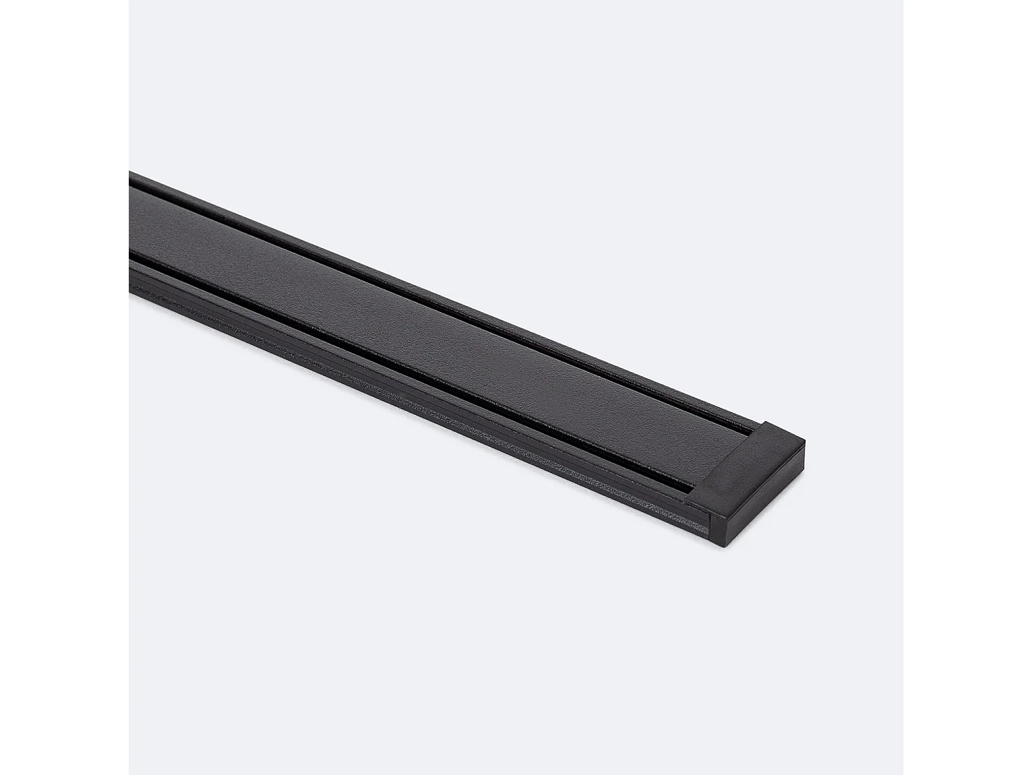 Rail Magnétique 25mm SuperSlim en Saillie 48V 2m Noir / Noir