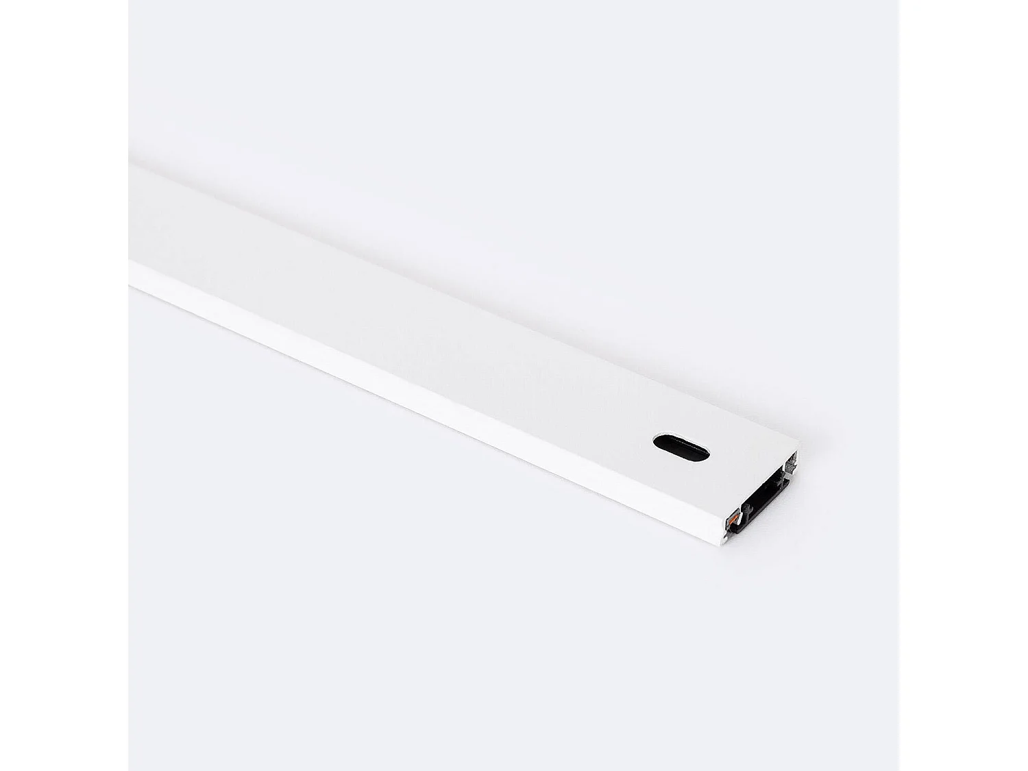 Rail Magnétique 25mm SuperSlim en Saillie 48V 2m Noir / Noir