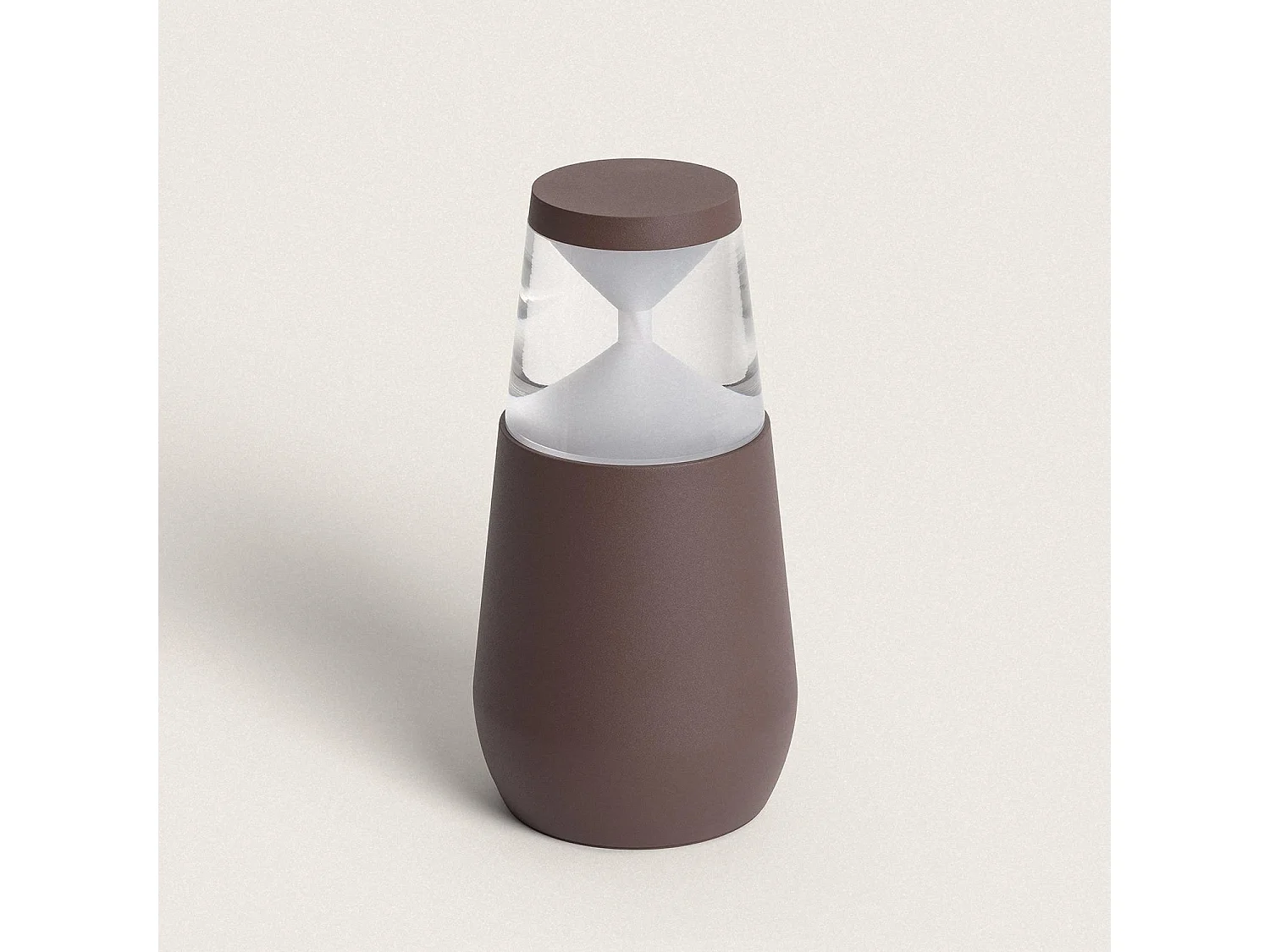 Balise Extérieure LED 9W sur Pied 30 cm en Saillie Danko Rouille