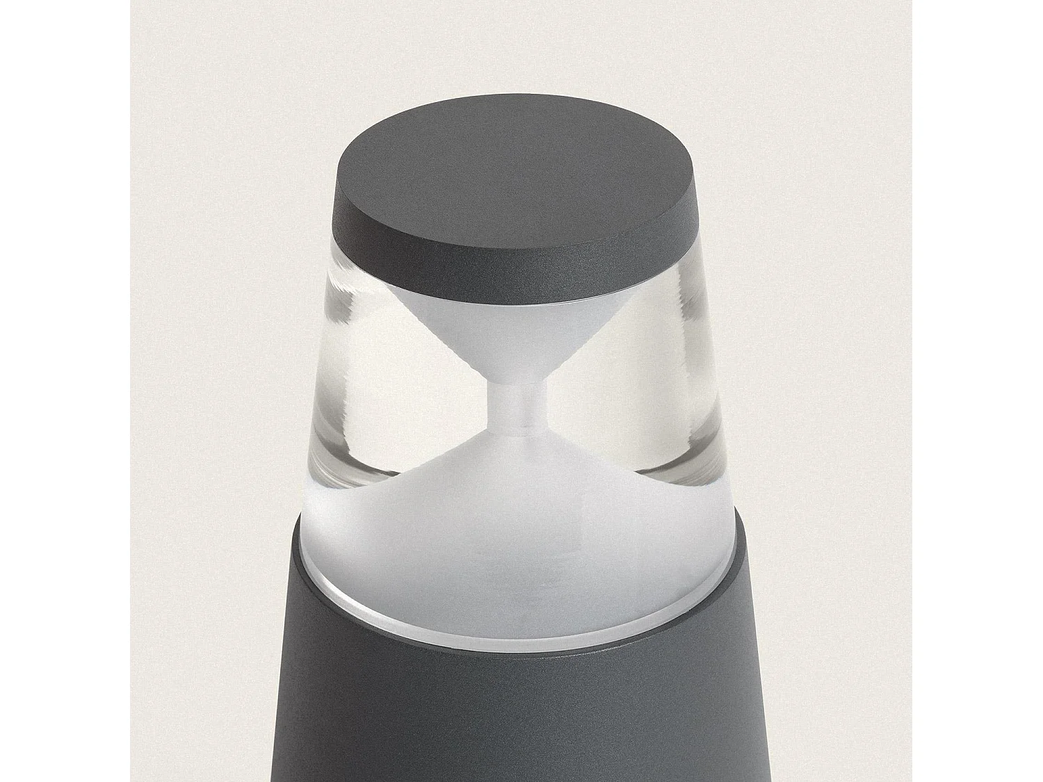 Balise Extérieure LED 9W sur Pied 30 cm en Saillie Danko Rouille