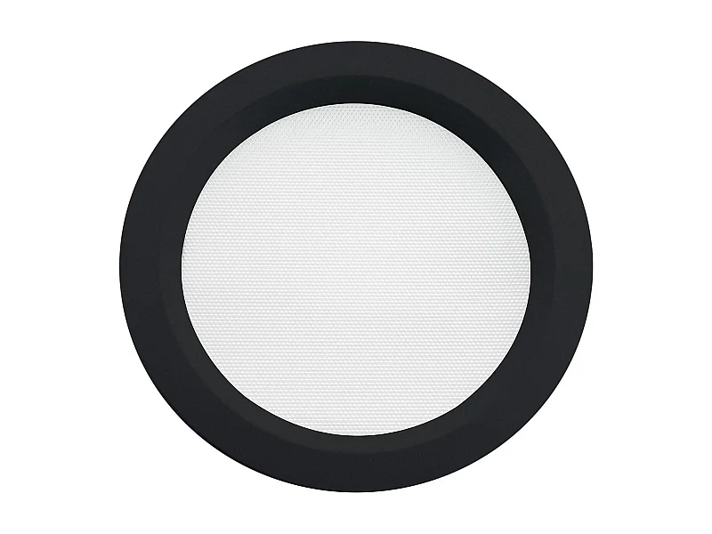 Downlight LED 30W Rond  AERO CCT Sélectionnable 130 lm/W Microprismatique  Coupe Ø 200 mm Noir Sélectionnable (chaud-neutre-froid)