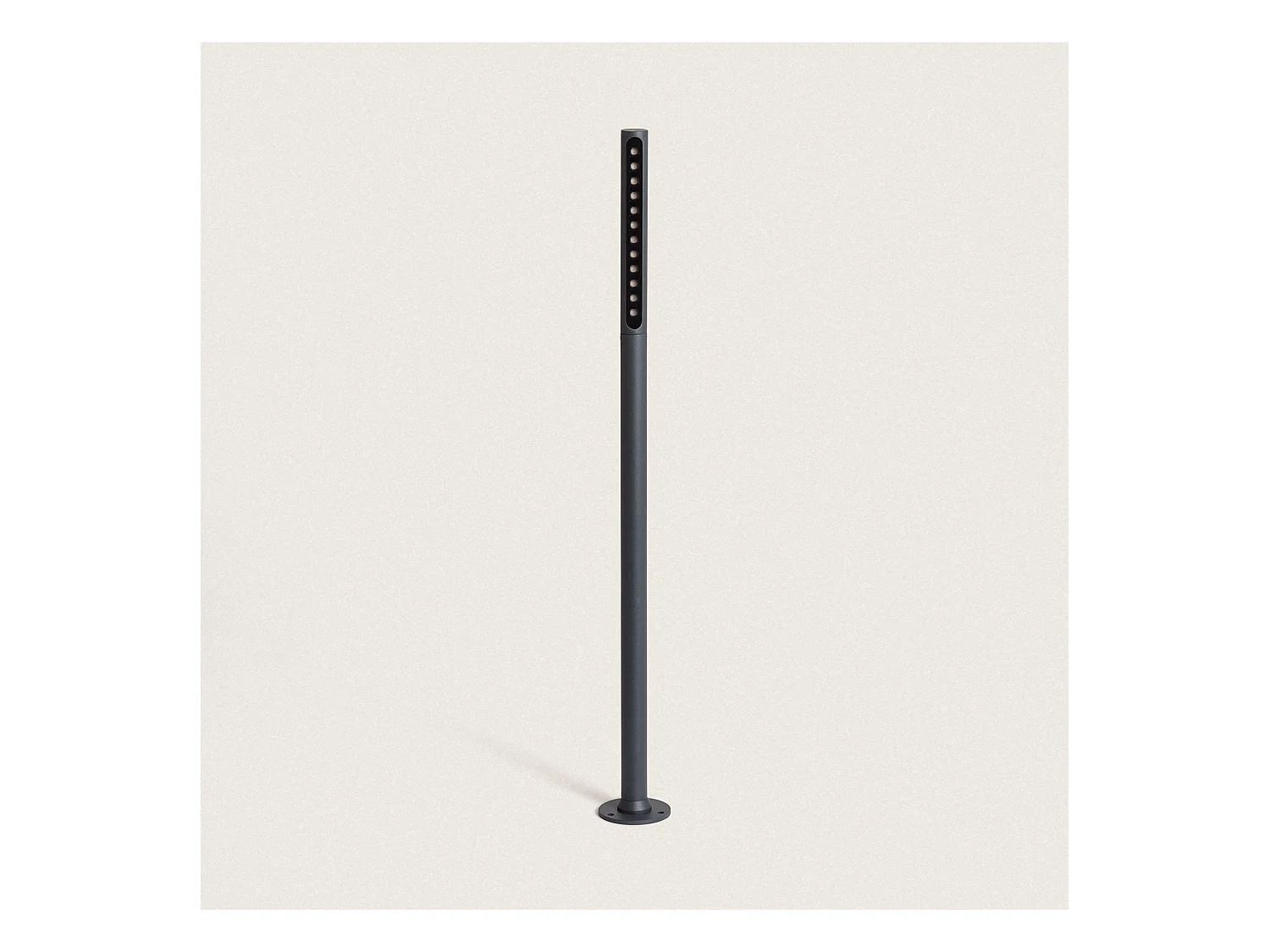 Lampioncino LED per Esterni Superficie 9W 80cm Aidan Antracite