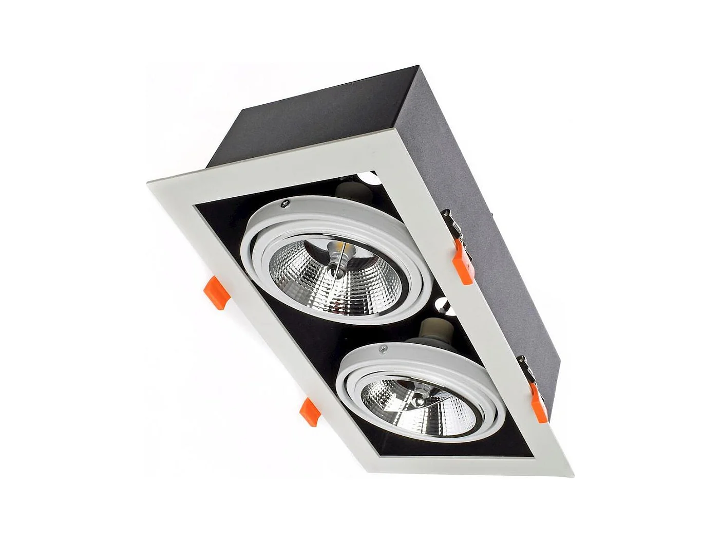 Spot Downlight LED 24W Kardan AR111 Coupe 325x165 mm 4000K Blanc neutre