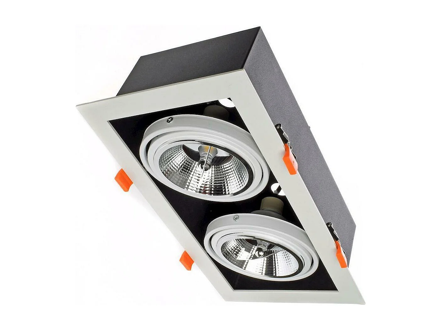 Spot Downlight LED 24W Kardan AR111 Coupe 325x165 mm 4000K Blanc neutre