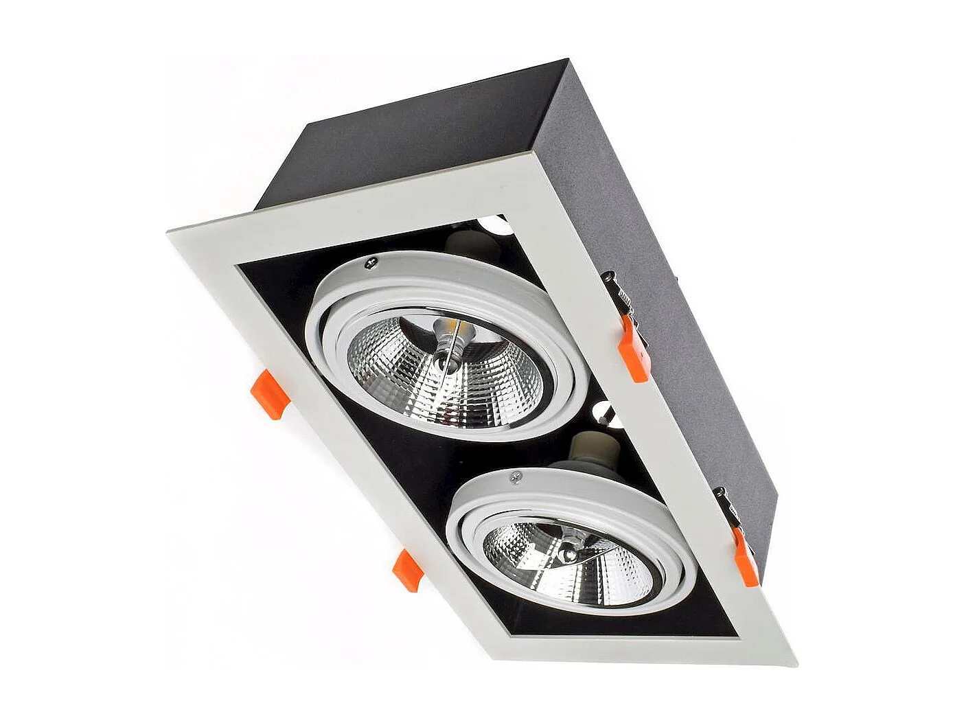 Spot Downlight LED 24W Kardan AR111 Coupe 325x165 mm 4000K Blanc neutre