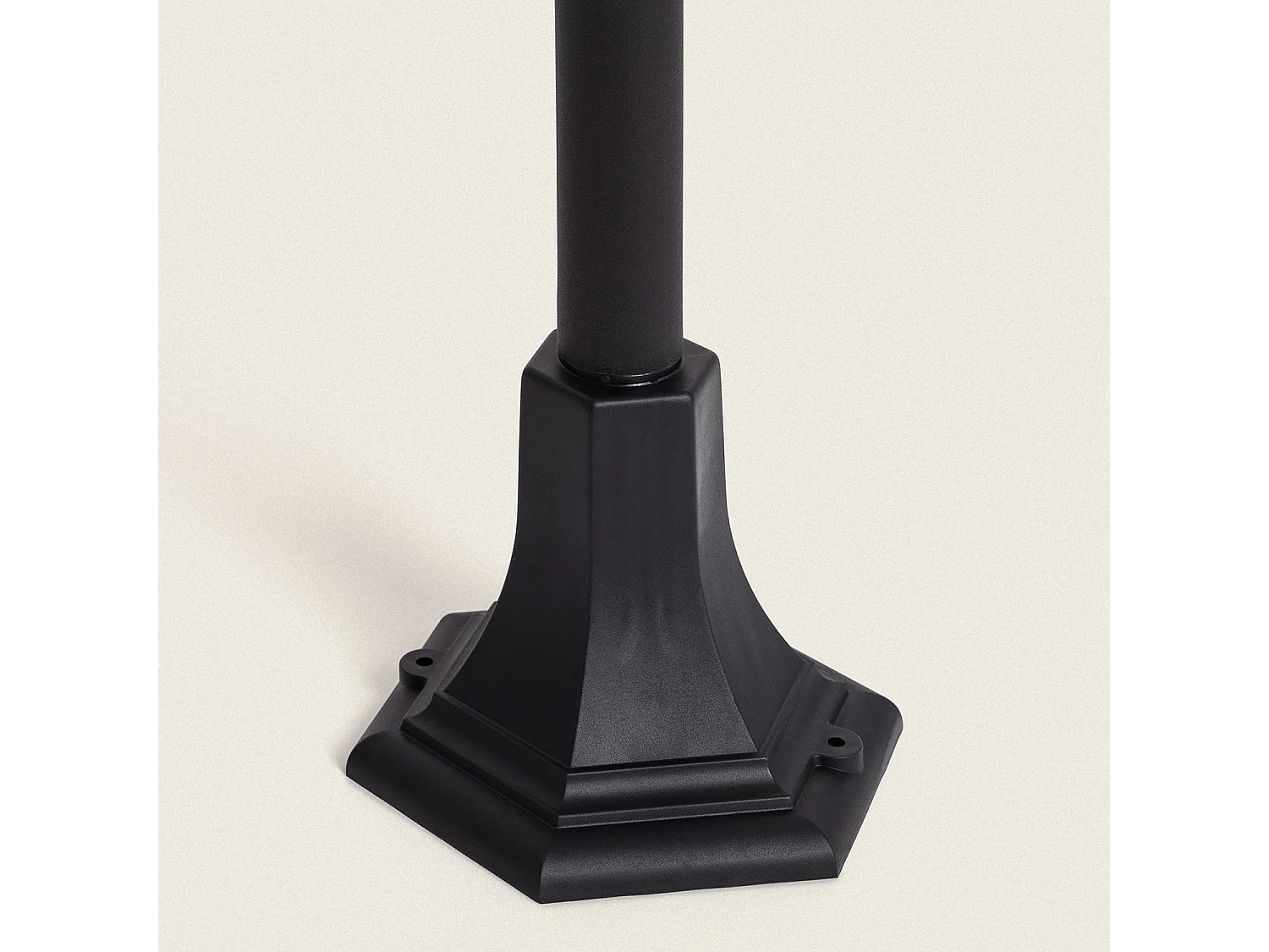 Balise Extérieure en Saillie Villa sur Pied 60 cm Noir