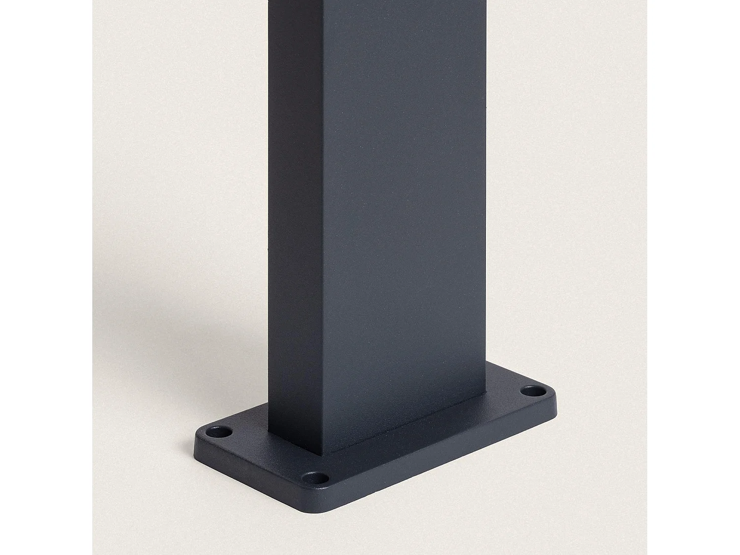 Baliza Exterior LED 10W Superficie Pie 80cm Aluminio Denny L Antracita