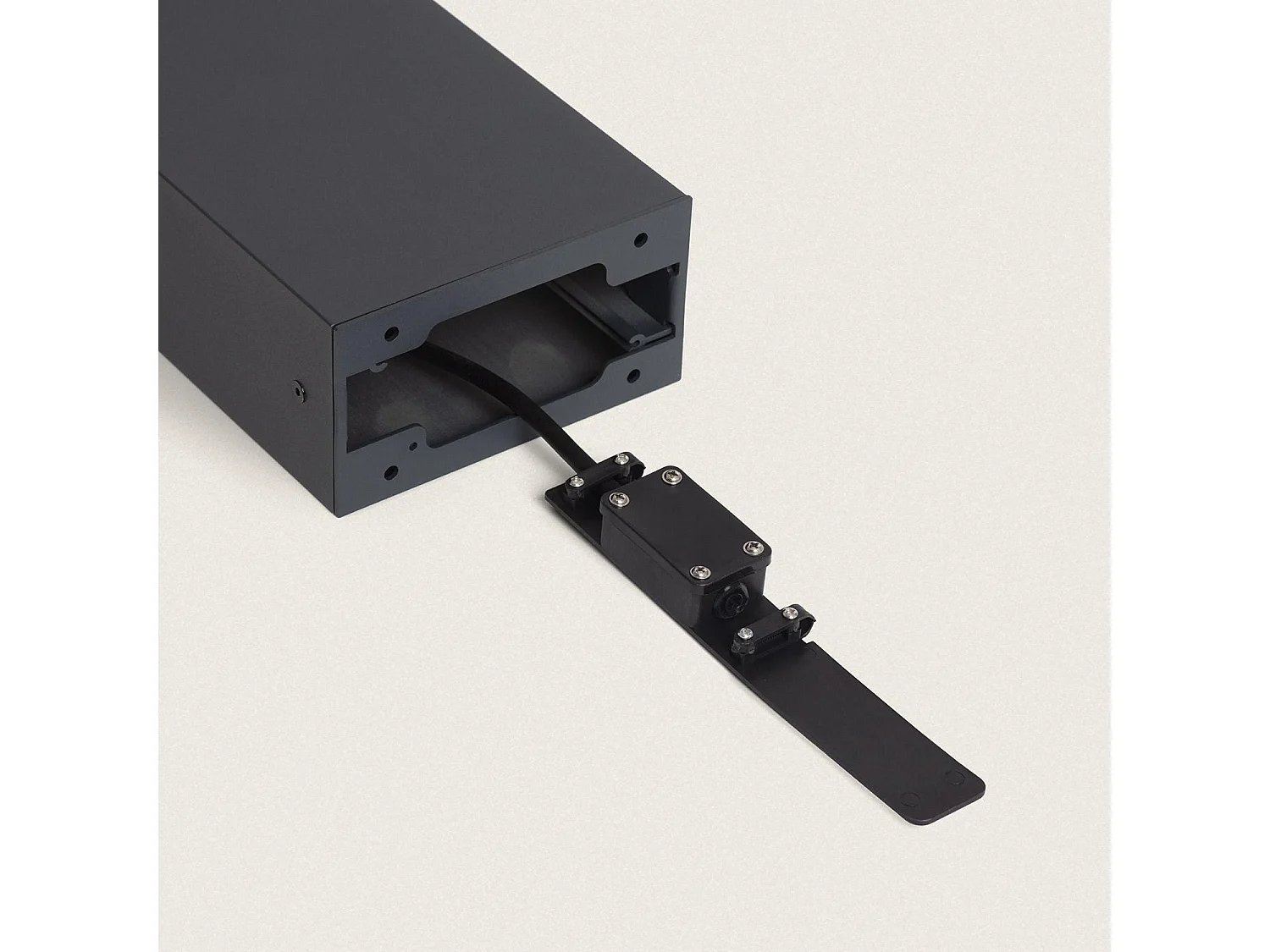 Baliza Exterior LED 9W Superficie Pie 50cm Aluminio Sheffield Antracita