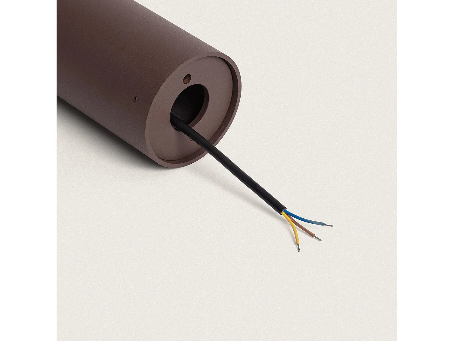 Balise Extérieure LED 8W sur Pied 60cm en Saillie Dago Rouille