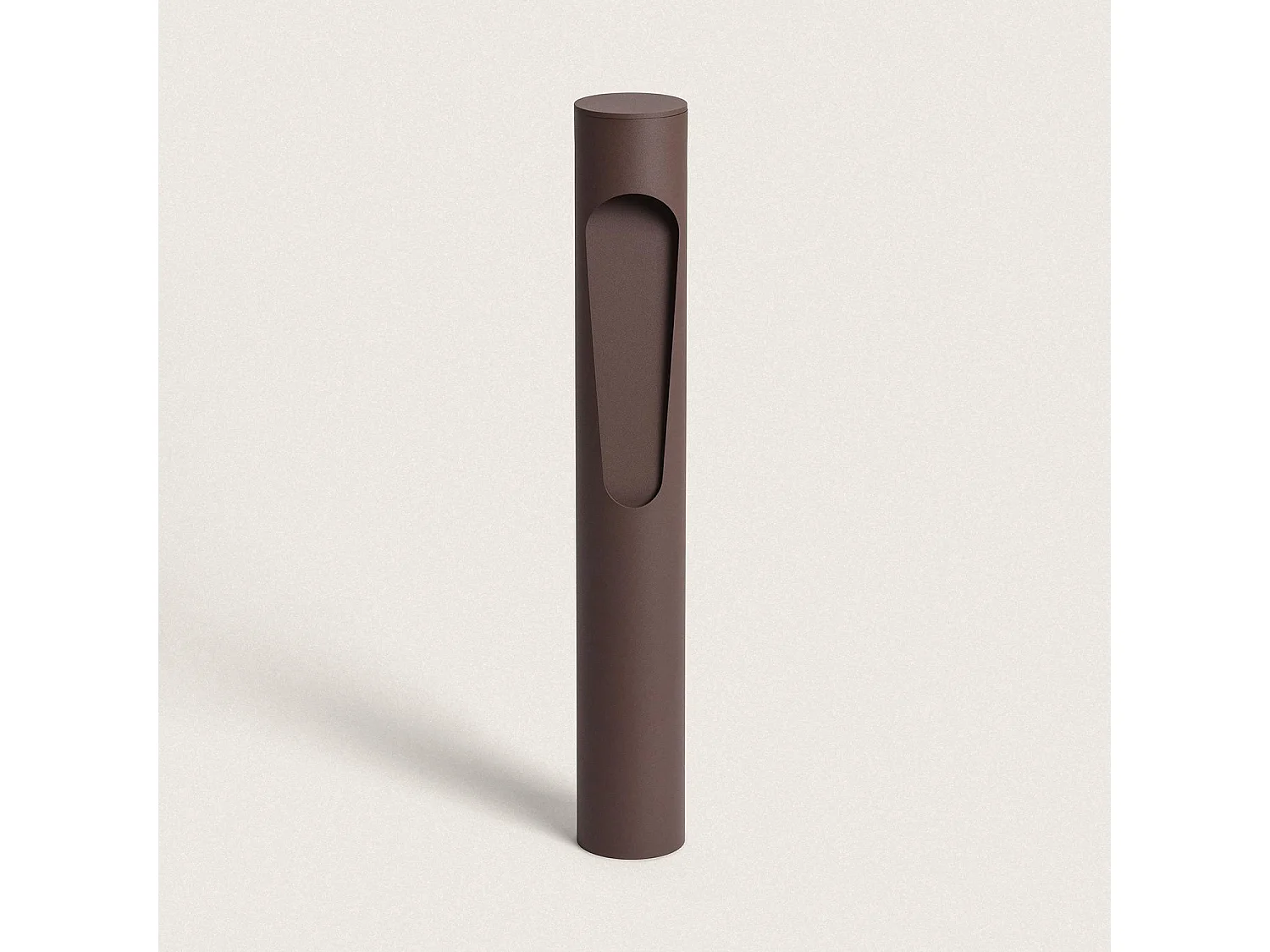 Balise Extérieure LED 8W sur Pied 60cm en Saillie Dago Rouille