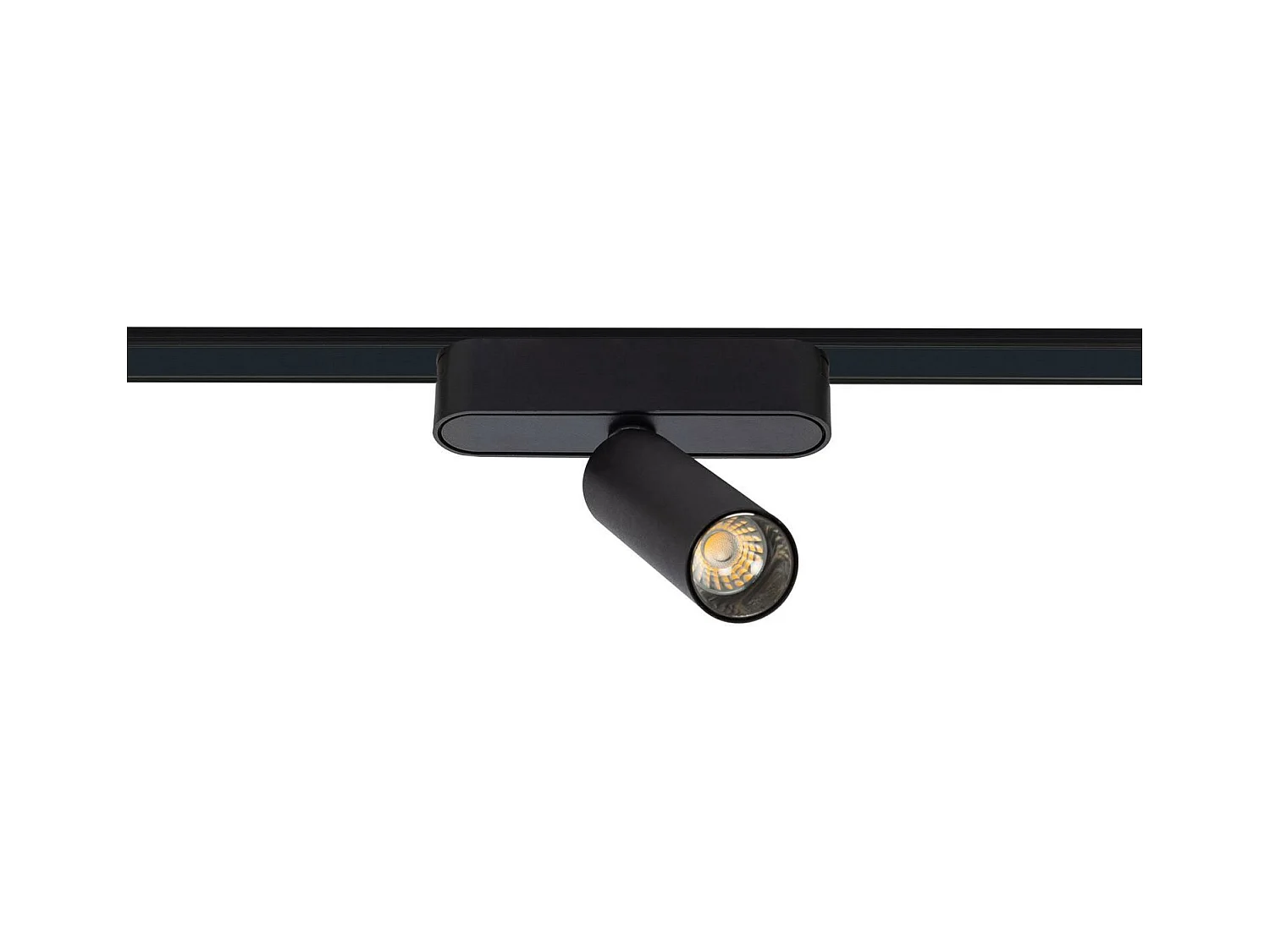 Spot LED sur Rail Magnétique 25mm Extra-Plat 7W 48V Noir 4000K Blanc neutre