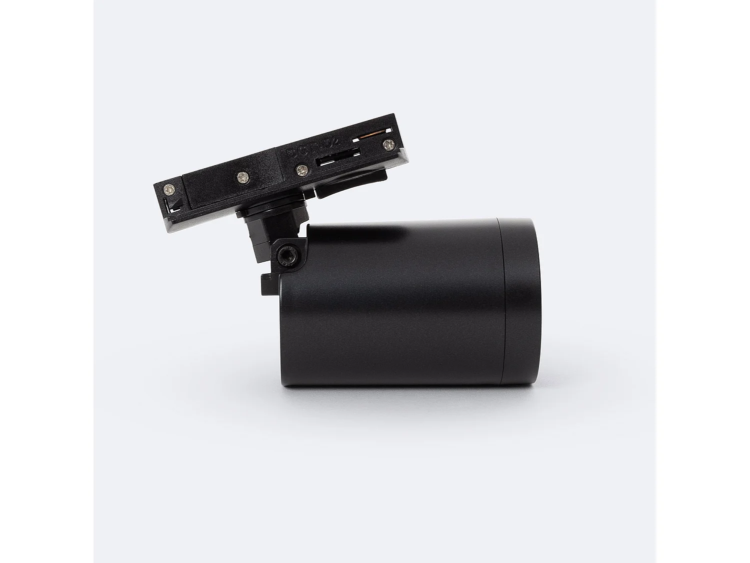 Spot à Douille sur Rail Monophasé Davos pour Ampoule GU10 / GU5.3  Noir