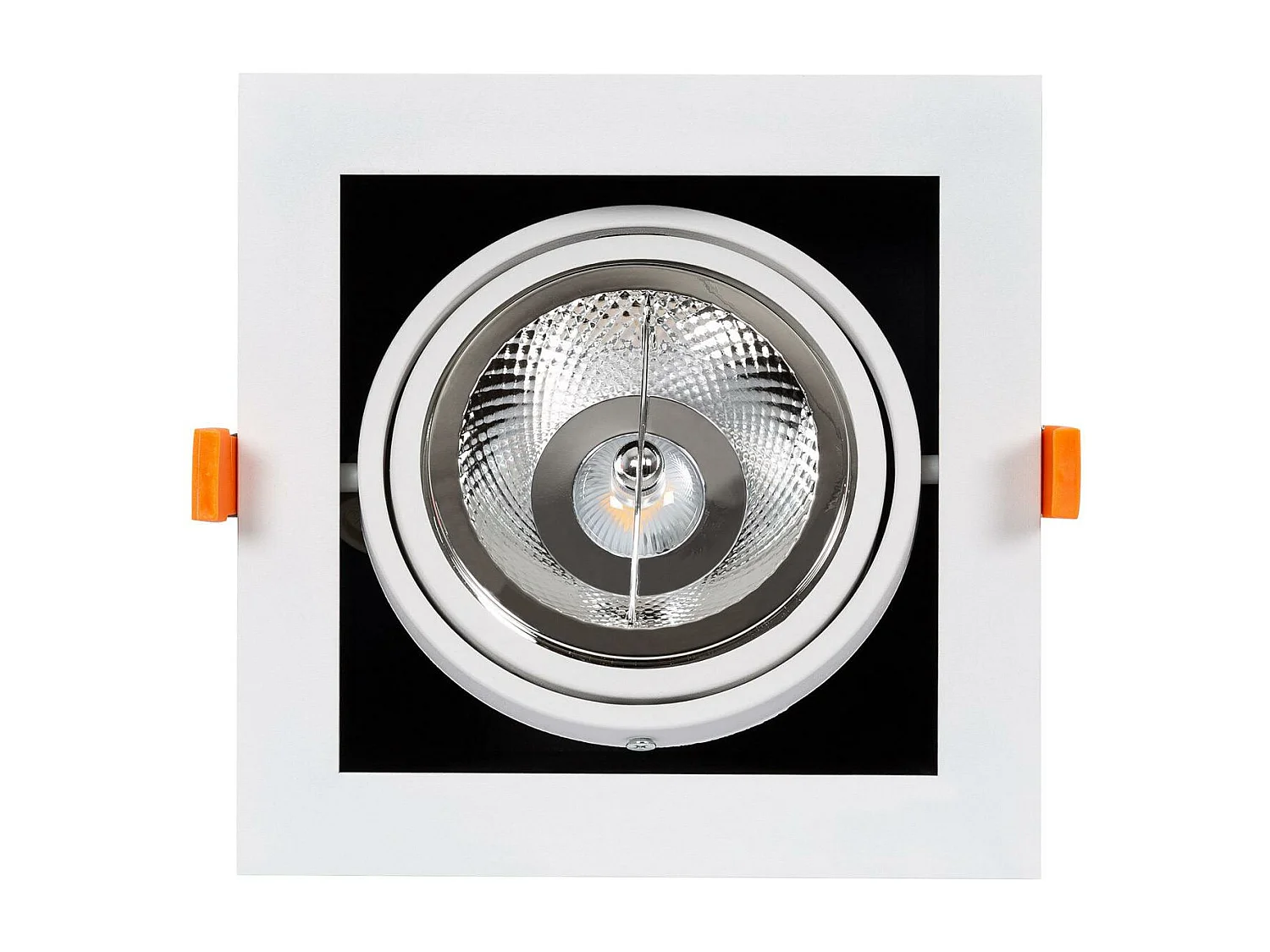 Spot Downlight LED 15W Kardan AR111 Coupe 165x165 mm 3000K Blanc chaud