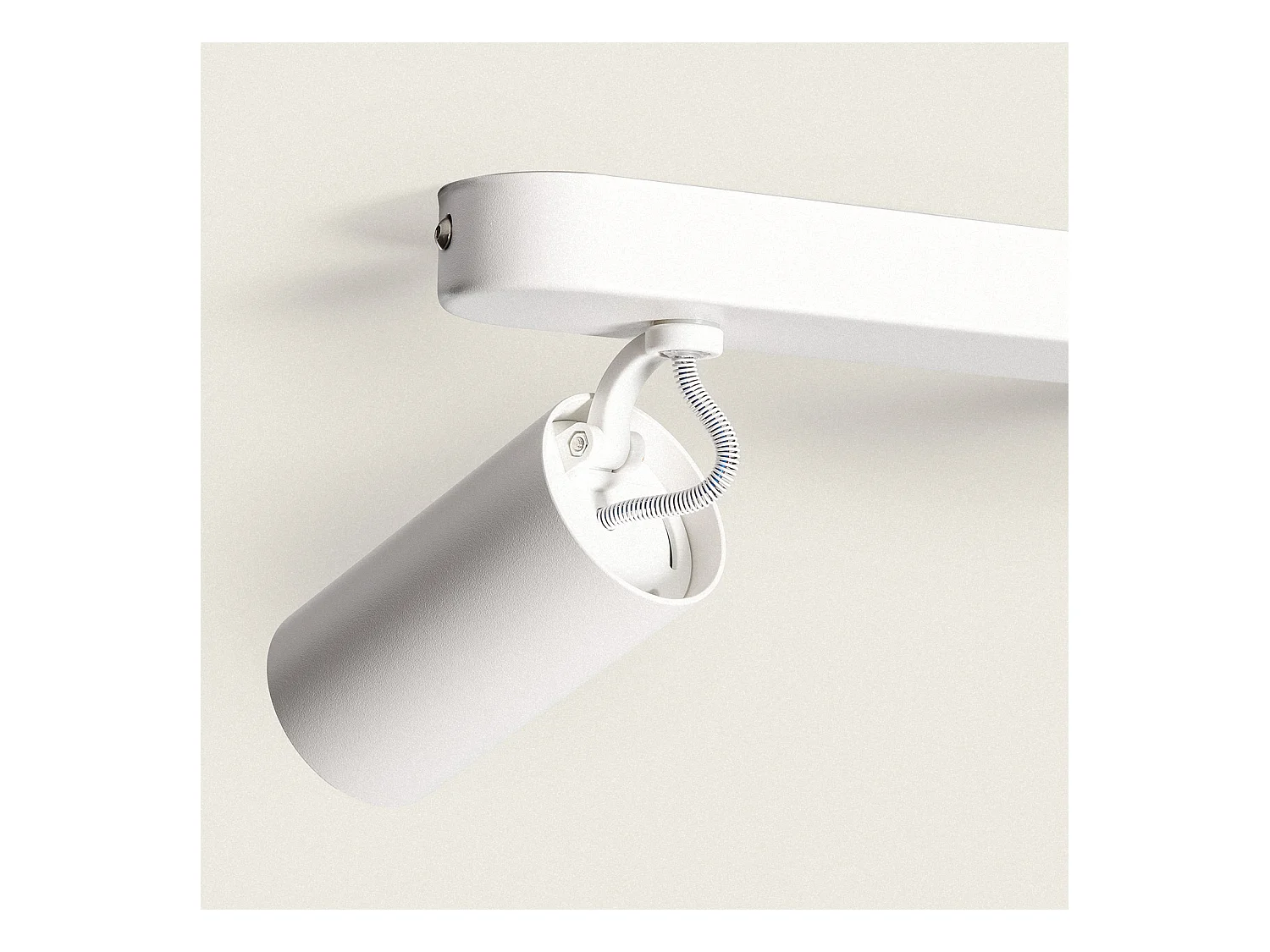 Plafonnier Orientable Emir 2 Spots Blanc