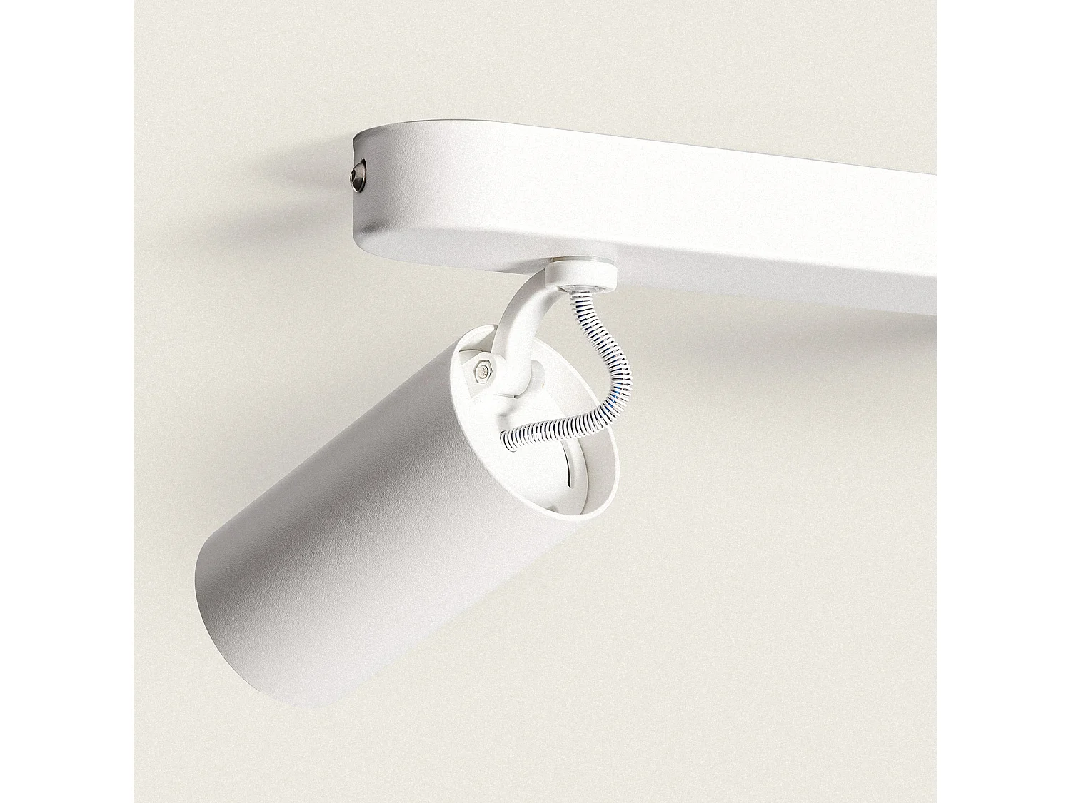 Plafonnier Orientable Emir 2 Spots Blanc