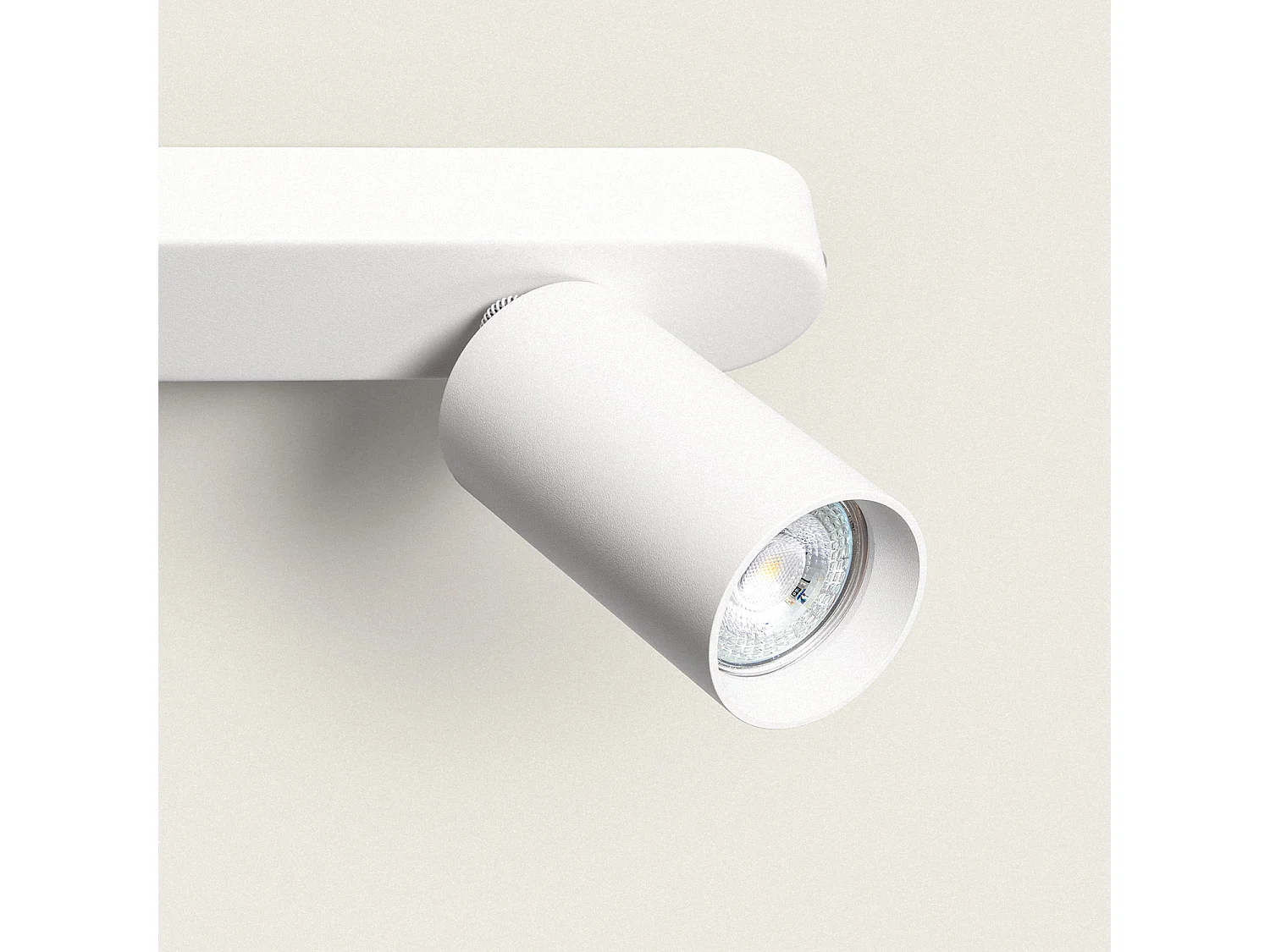 Plafonnier Orientable Emir 2 Spots Blanc