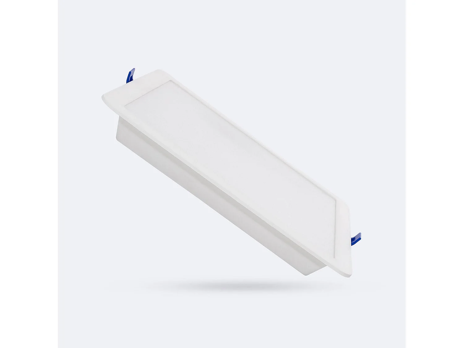 Dalle LED 24W Carrée SOLID Coupe 210x210 mm 3000K Dimmable TRIAC Blanc chaud