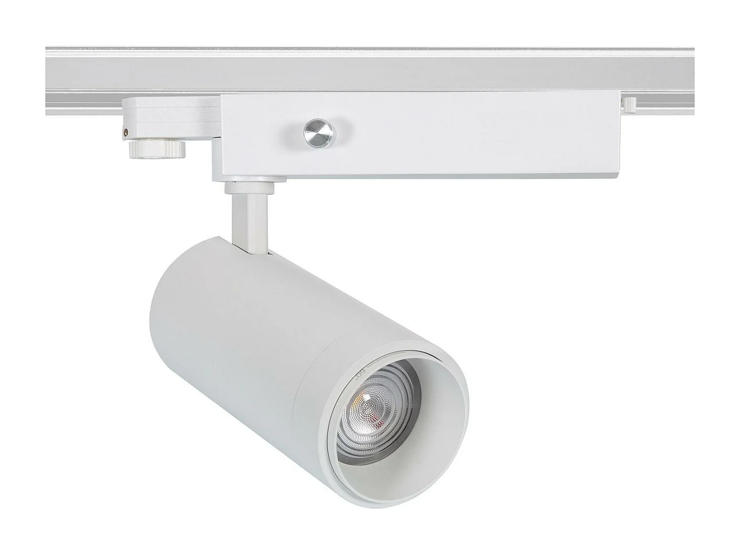 Spot LED sur Rail Triphasé 30W Dimmable Wolf Multiangle 15-60º Blanc 3000K Blanc chaud