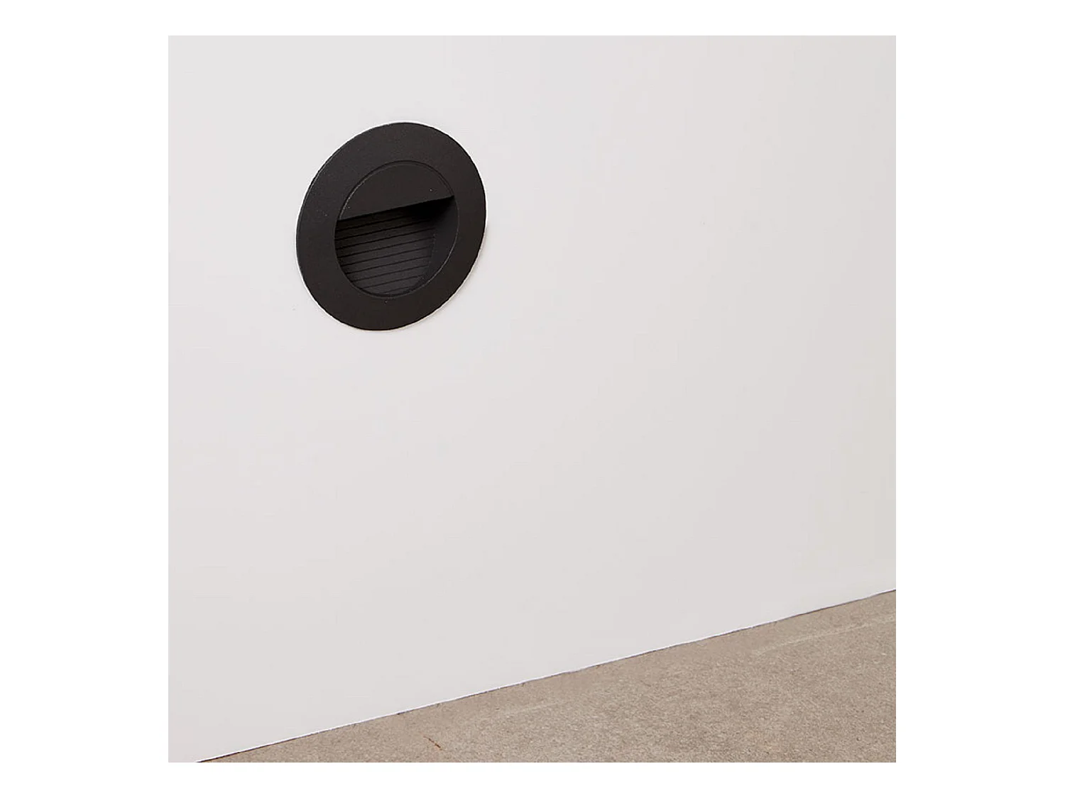 Balise Murale LED Extérieure Encastrable 1,2W Lyons  Gris foncé