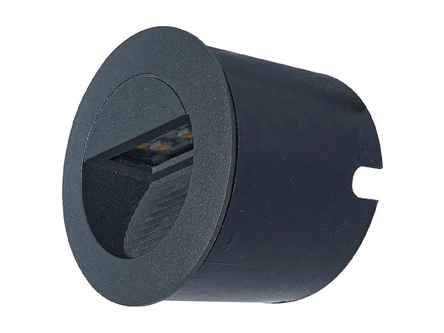Balise Murale LED Extérieure Encastrable en Aluminium 1,2W Lyons  Gris foncé