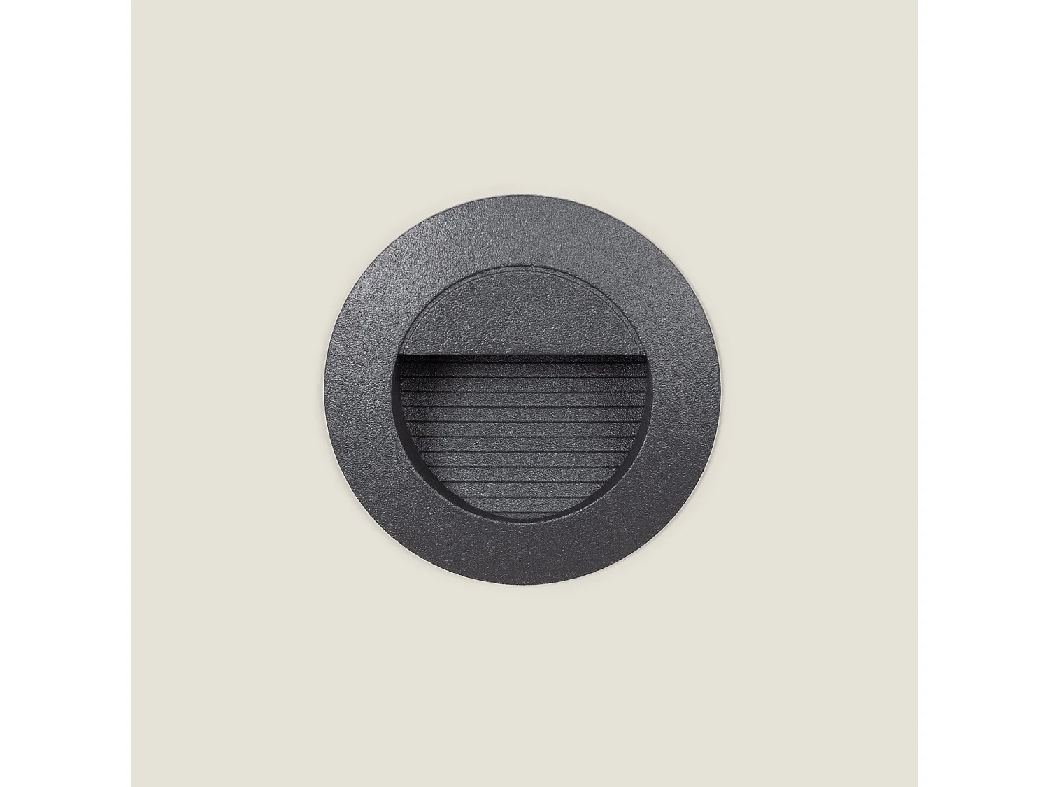 Balise Murale LED Extérieure Encastrable en Aluminium 1,2W Lyons  Gris foncé